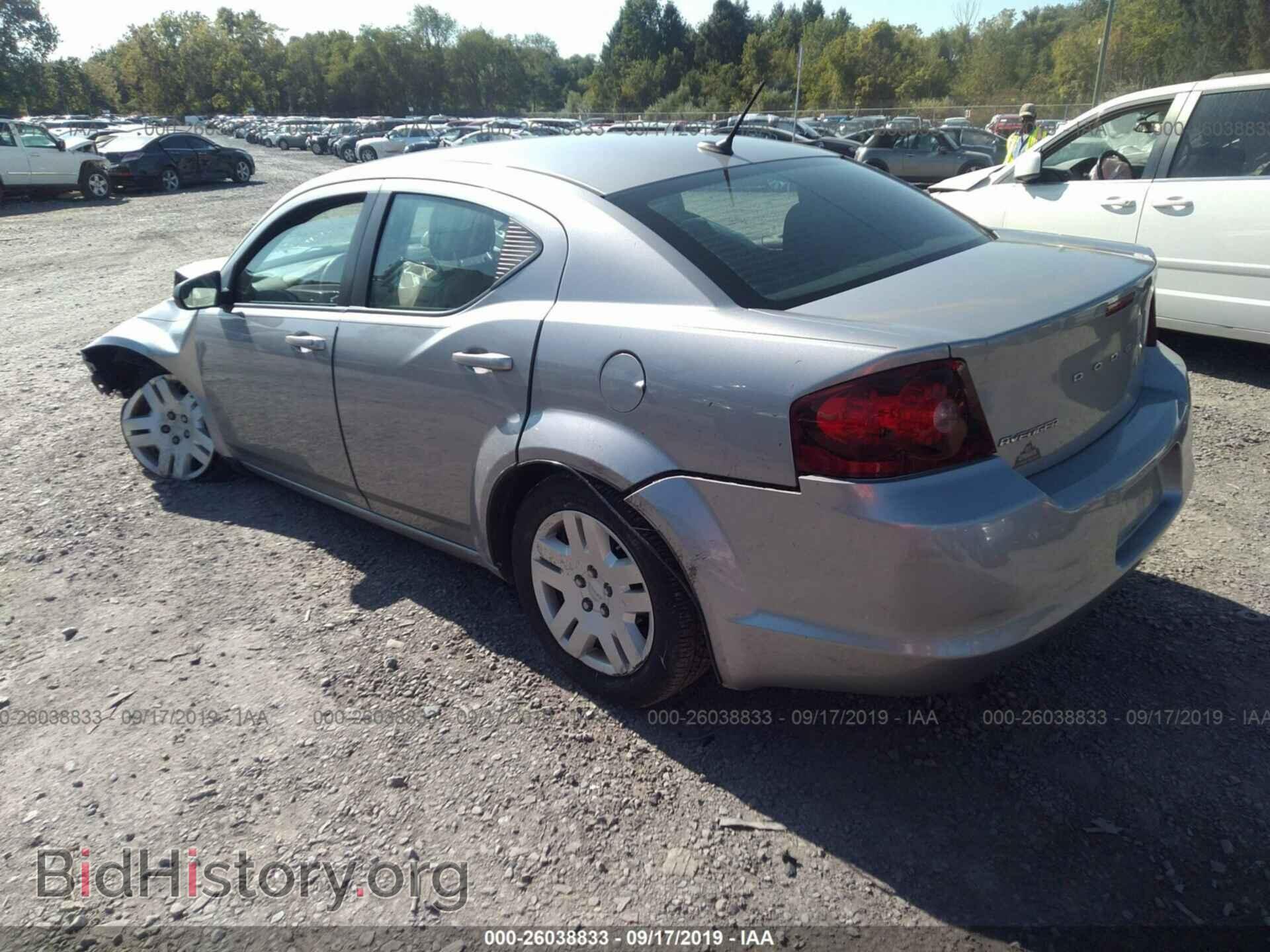 2014 DODGE AVENGER - VIN: 1C3CDZAB4EN167286 - Фото 3