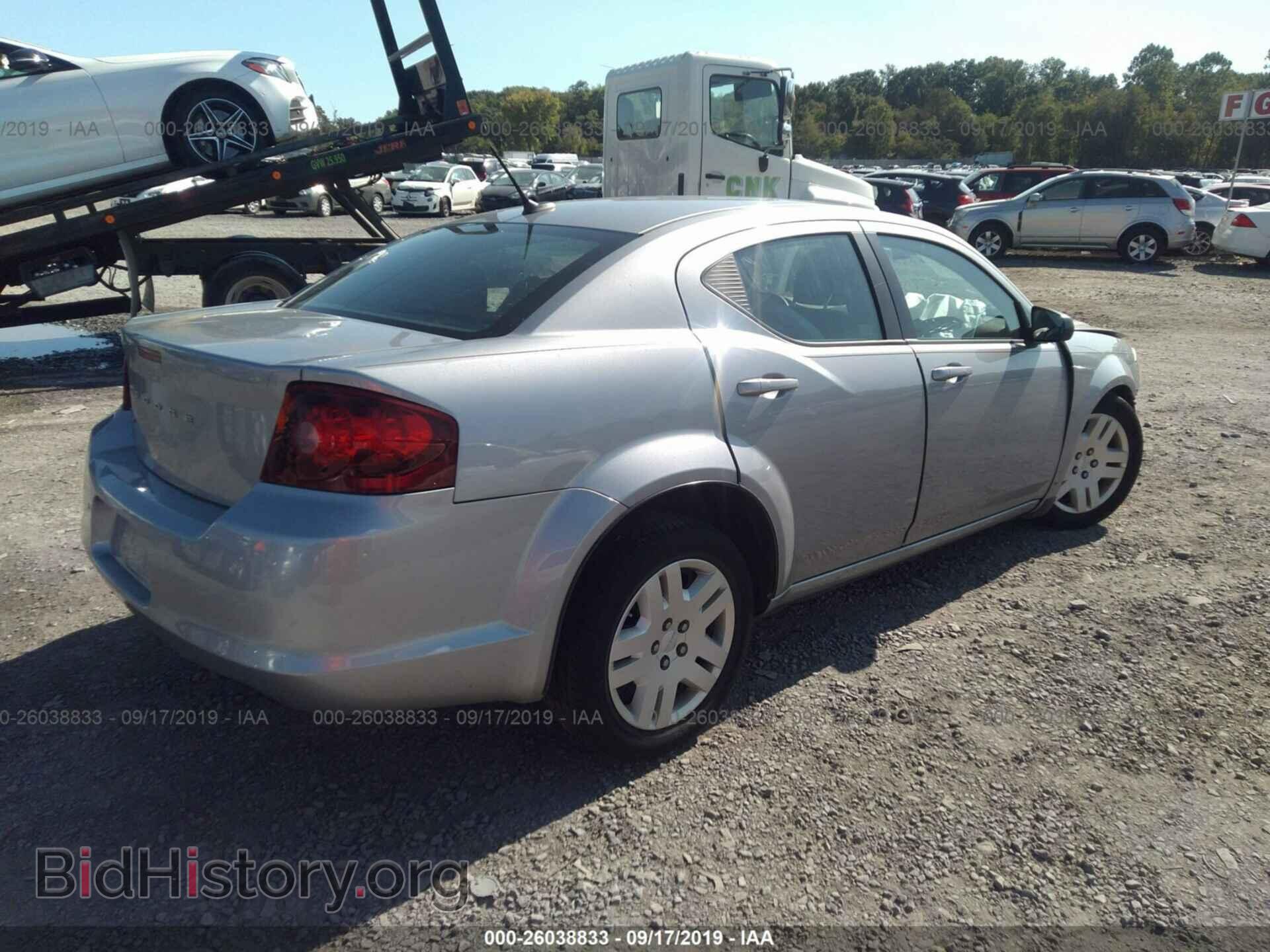 2014 DODGE AVENGER - VIN: 1C3CDZAB4EN167286 - Фото 4