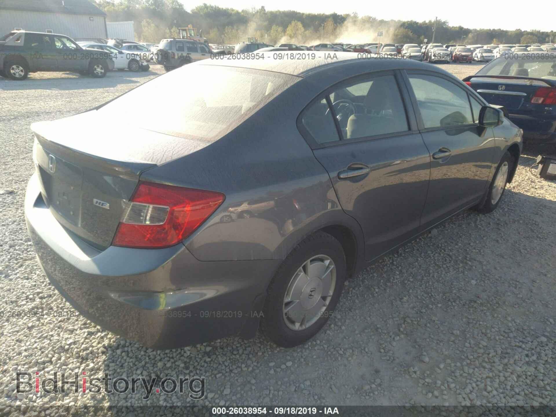 2012 HONDA CIVIC - VIN: 2HGFB2F64CH318751 - Photo 4
