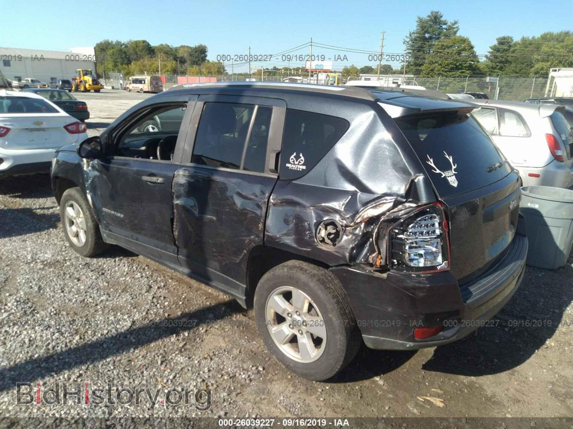 2014 JEEP COMPASS - VIN: 1C4NJCBA0ED699303 - Photo 3