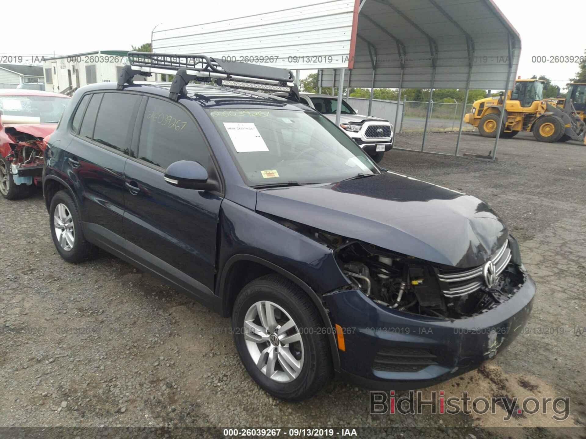 Фотография WVGAV3AX6EW551083 - VOLKSWAGEN TIGUAN 2014