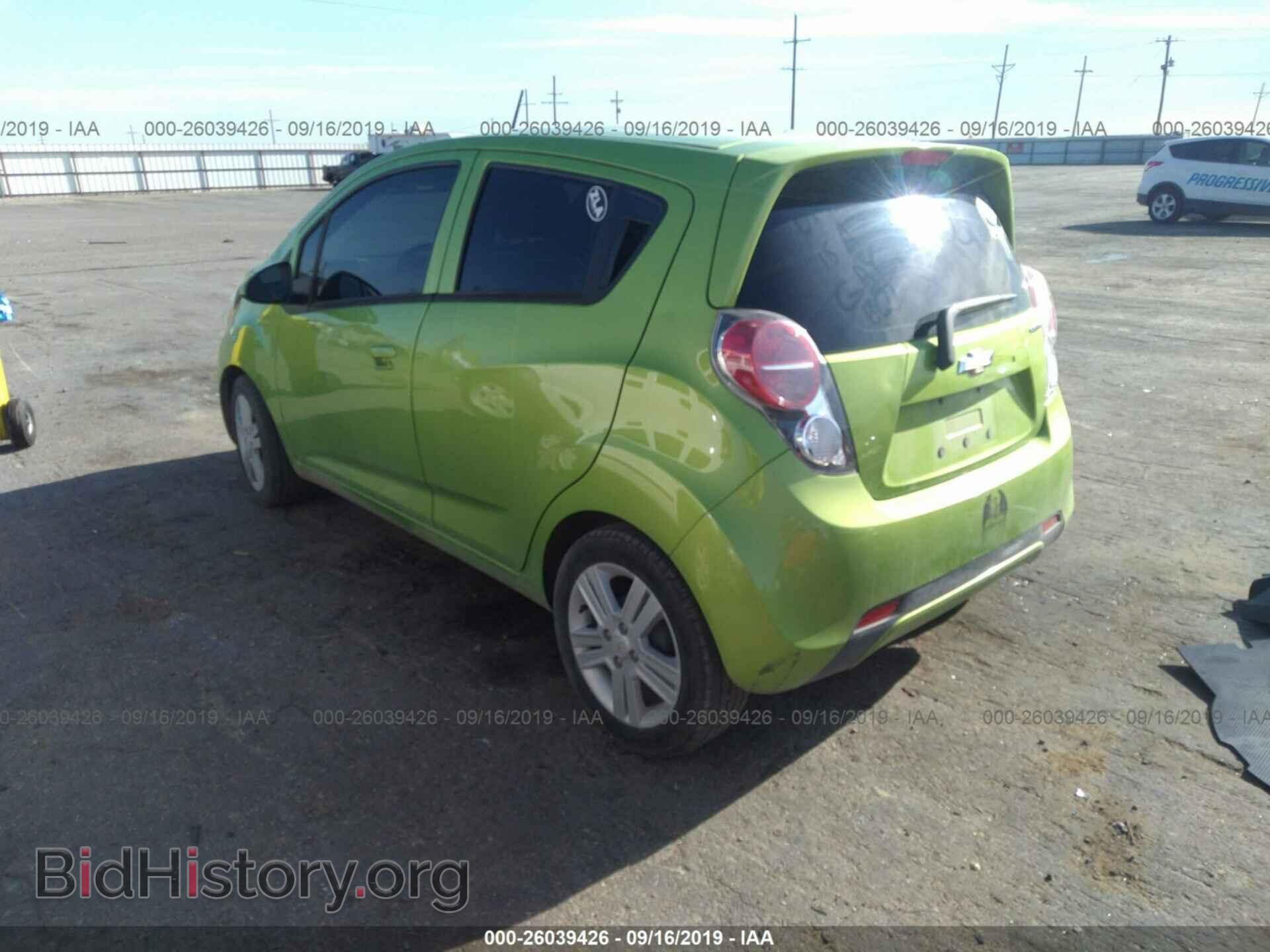 2014 CHEVROLET SPARK - VIN: KL8CB6S98EC554097 - Фото 3
