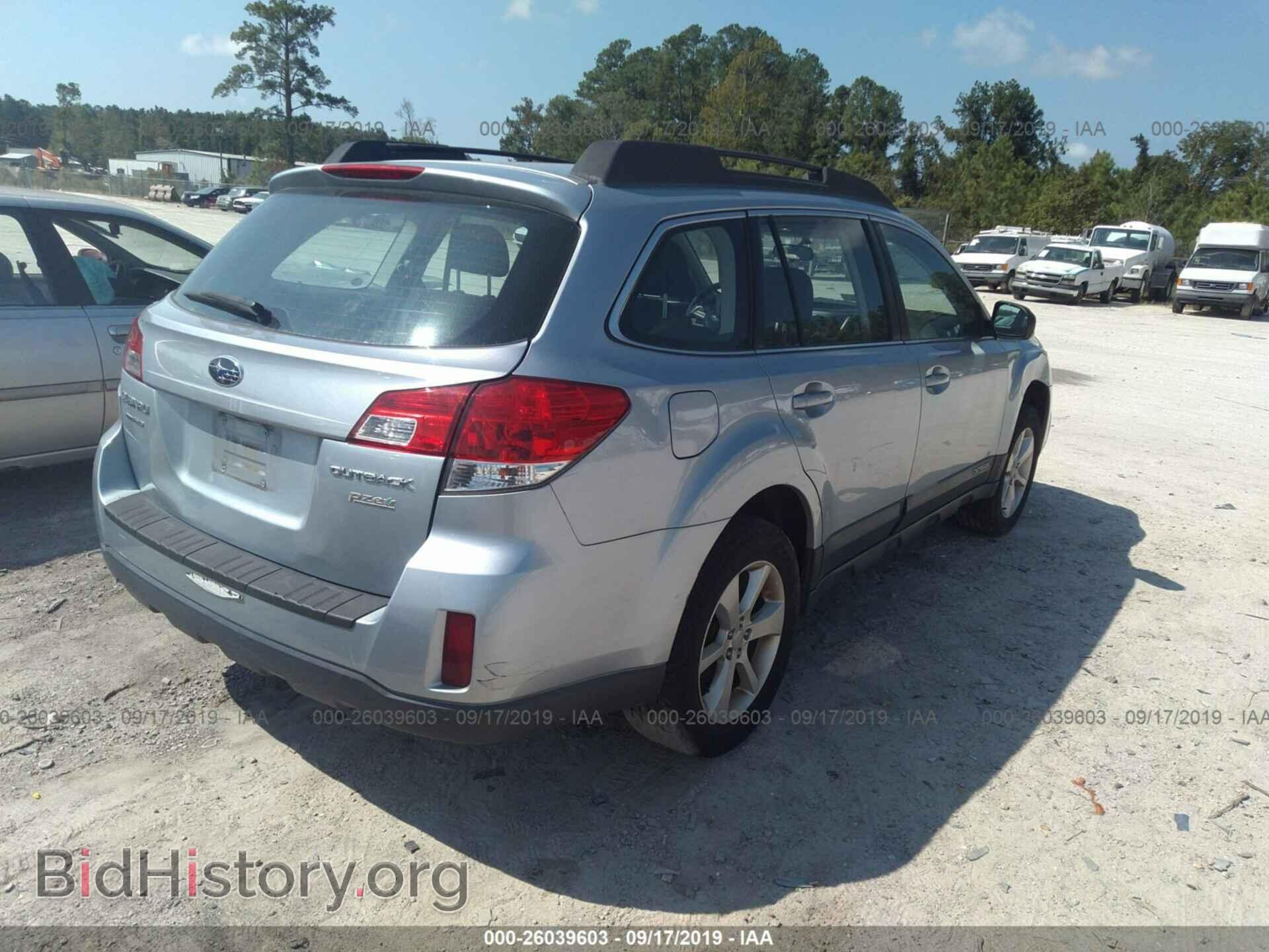2014 SUBARU OUTBACK - VIN: 4S4BRBAC3E3218633 - Фото 4