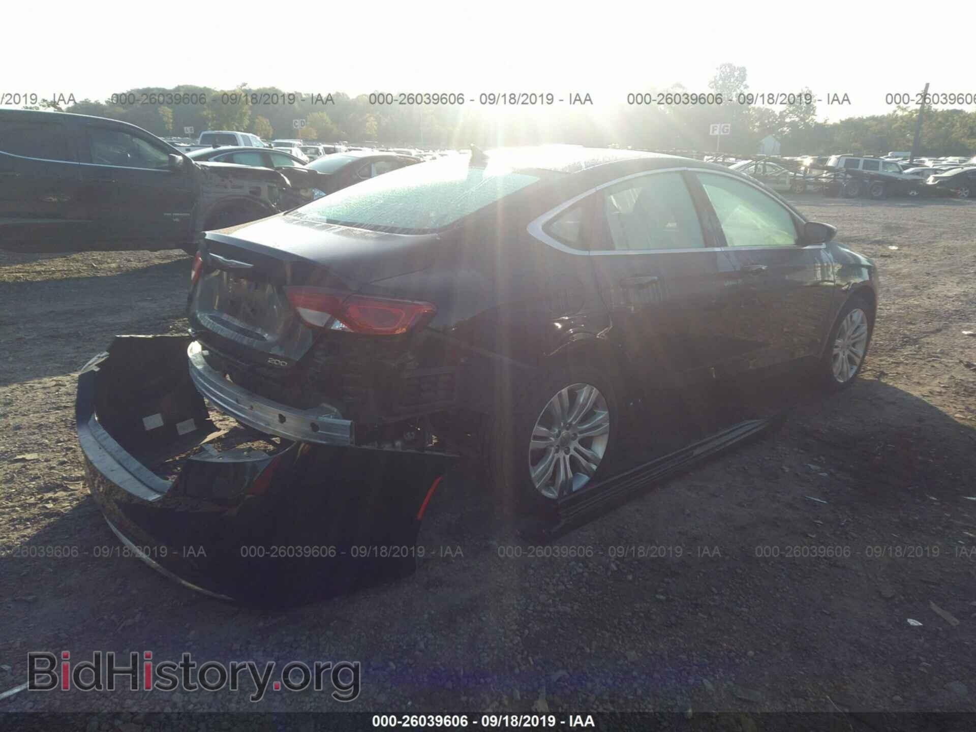 2016 CHRYSLER 200 - VIN: 1C3CCCAB7GN113483 - Фото 4