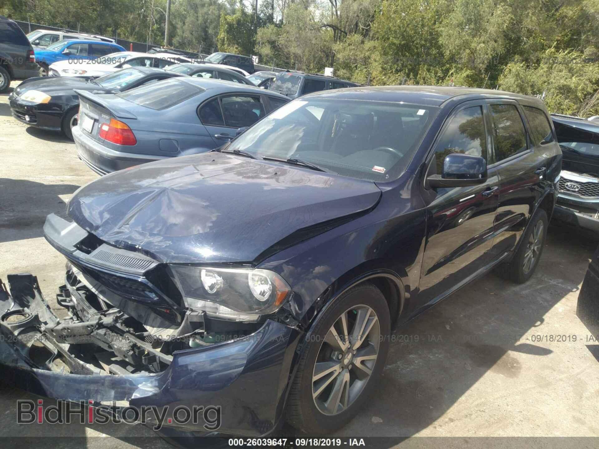 2013 DODGE DURANGO - VIN: 1C4RDHAG0DC693243 - Photo 2