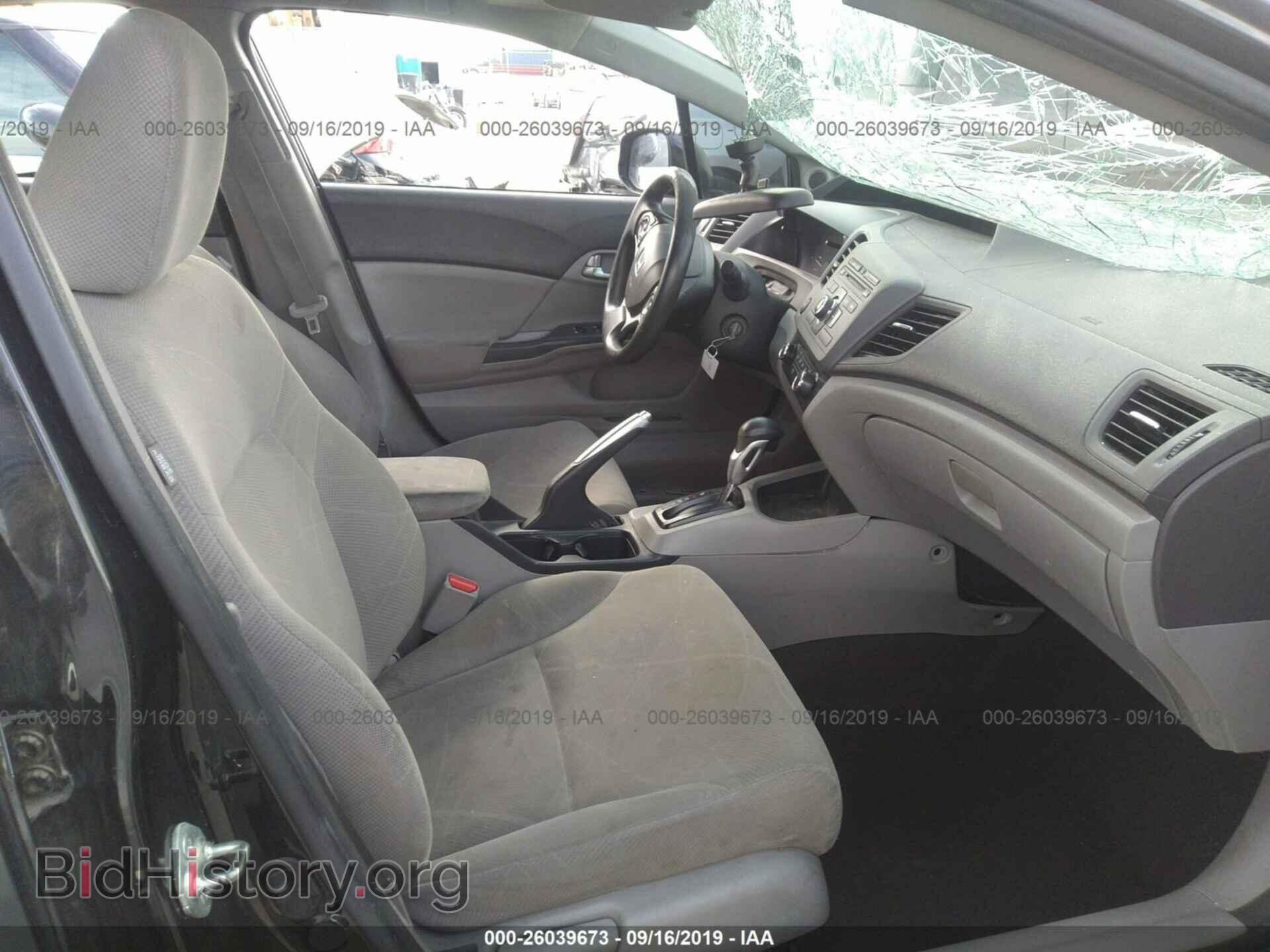 2012 HONDA CIVIC - VIN: 19XFB2F87CE315967 - Photo 5
