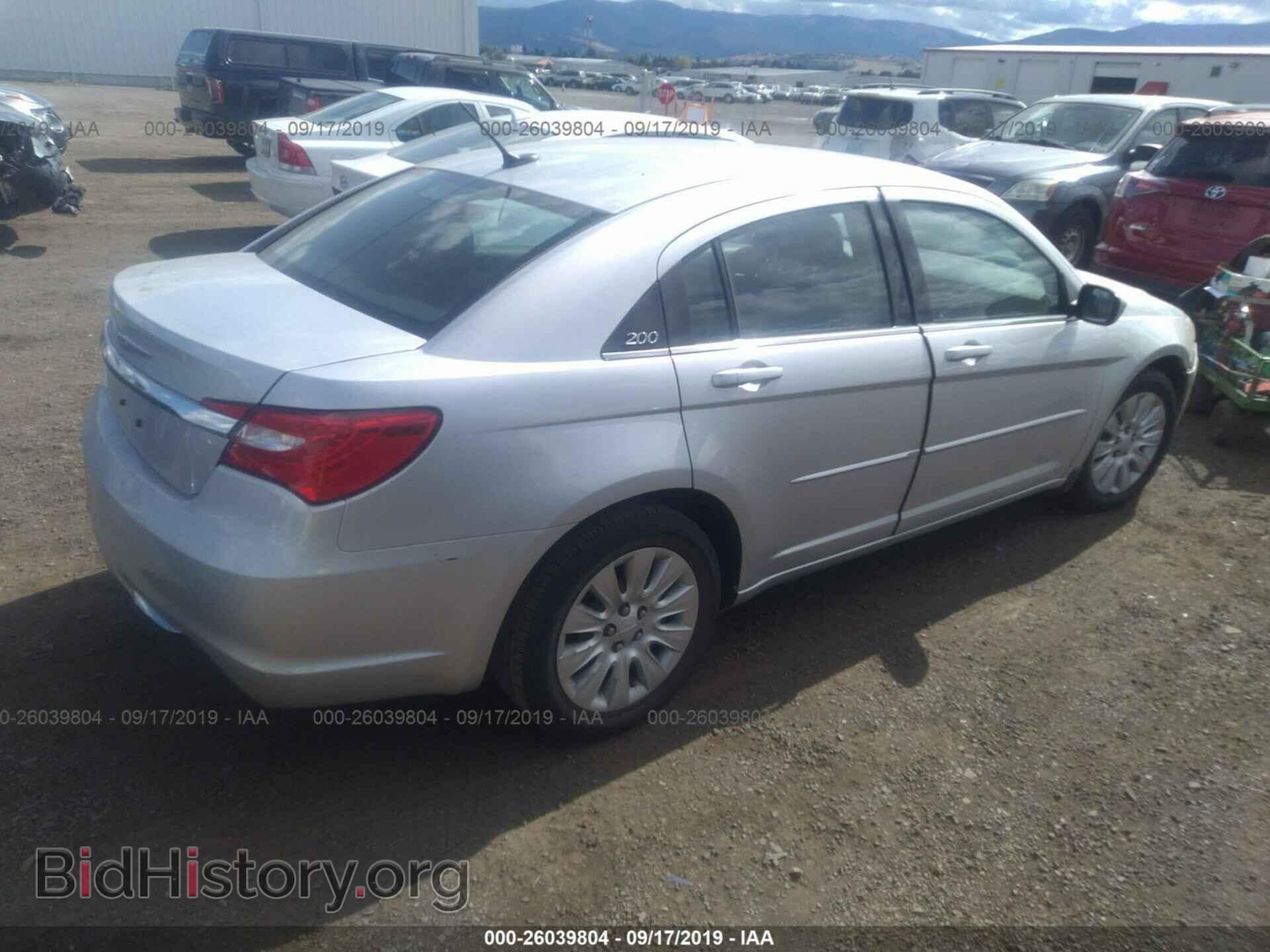 2012 CHRYSLER 200 - VIN: 1C3CCBABXCN228941 - Photo 4
