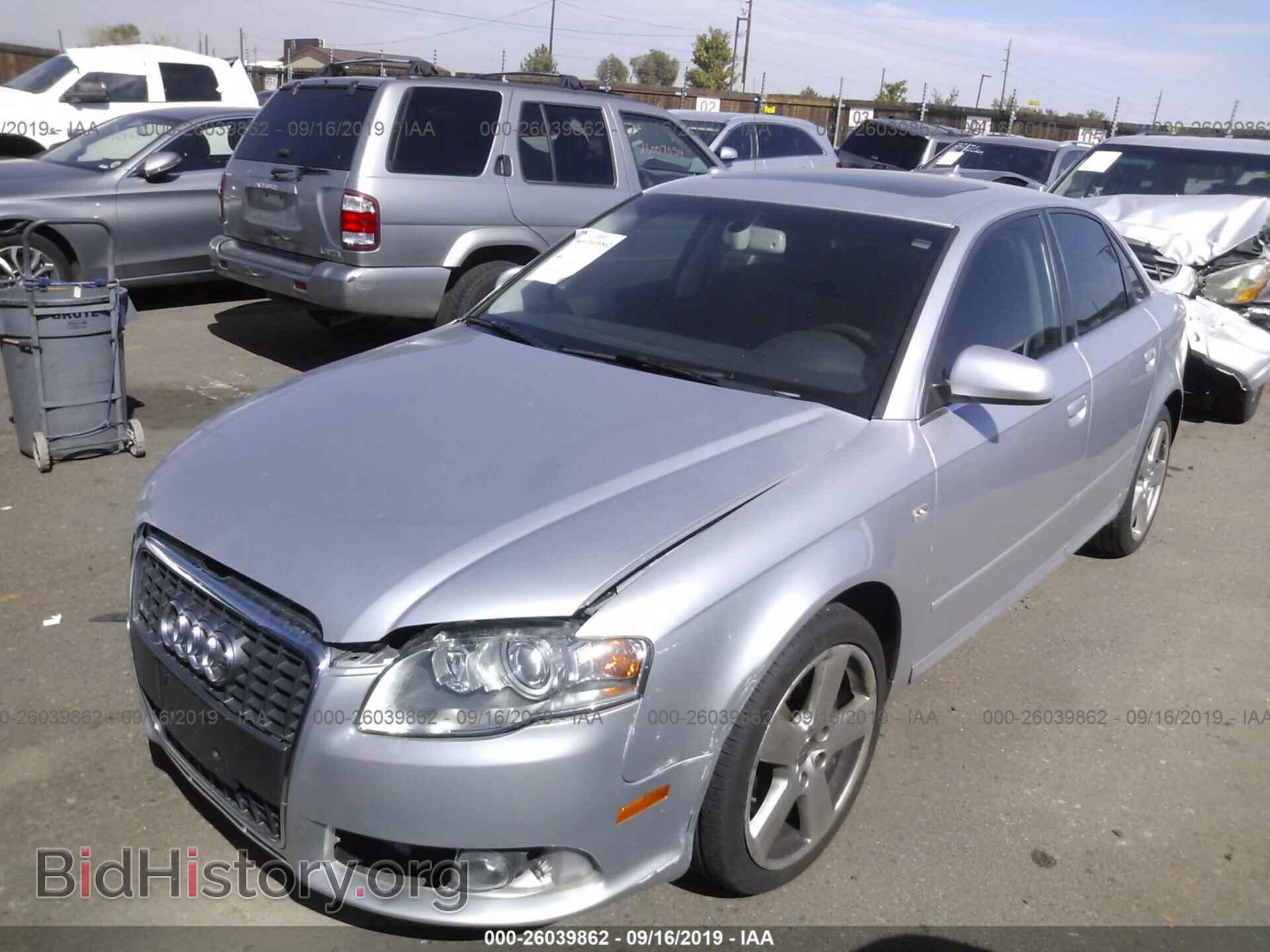 2008 AUDI A4 - VIN: WAUDH78E28A022359 - Фото 2