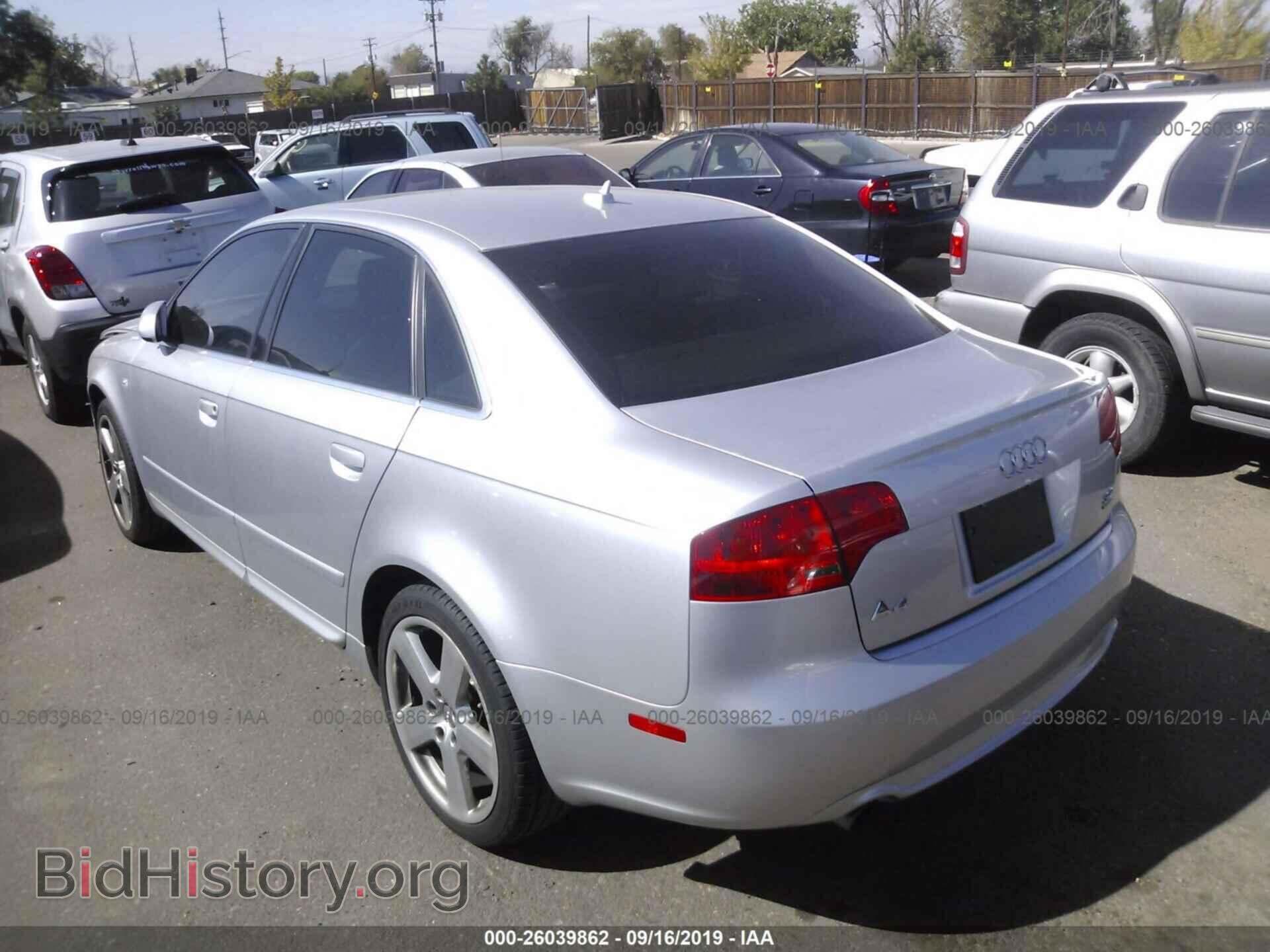 2008 AUDI A4 - VIN: WAUDH78E28A022359 - Фото 3