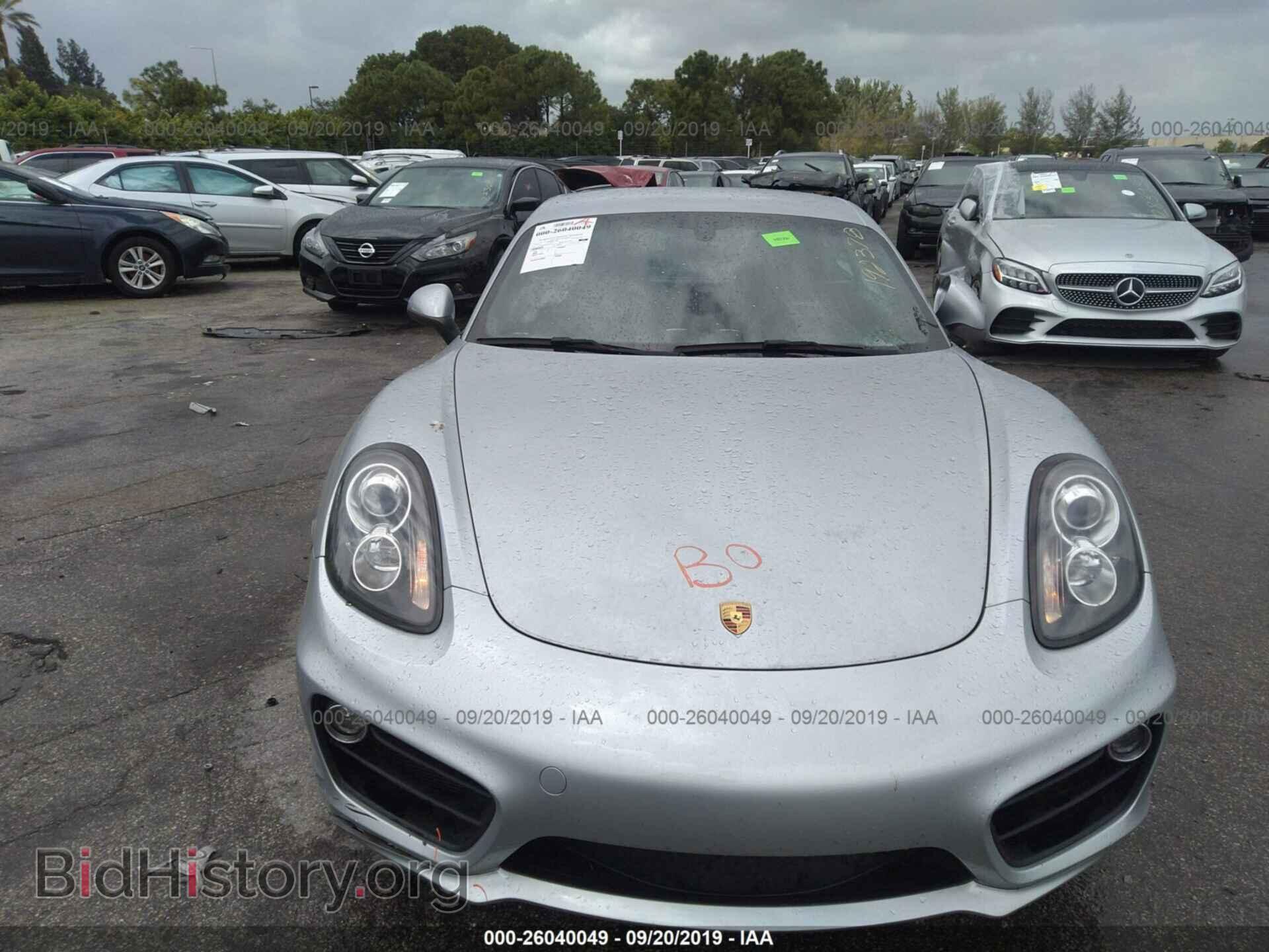 2014 PORSCHE CAYMAN - VIN: WP0AB2A85EK192378 - Фото 6