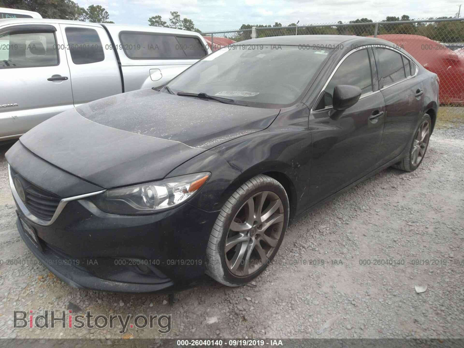 2014 MAZDA 6 - VIN: JM1GJ1W65E1116762 - Фото 2