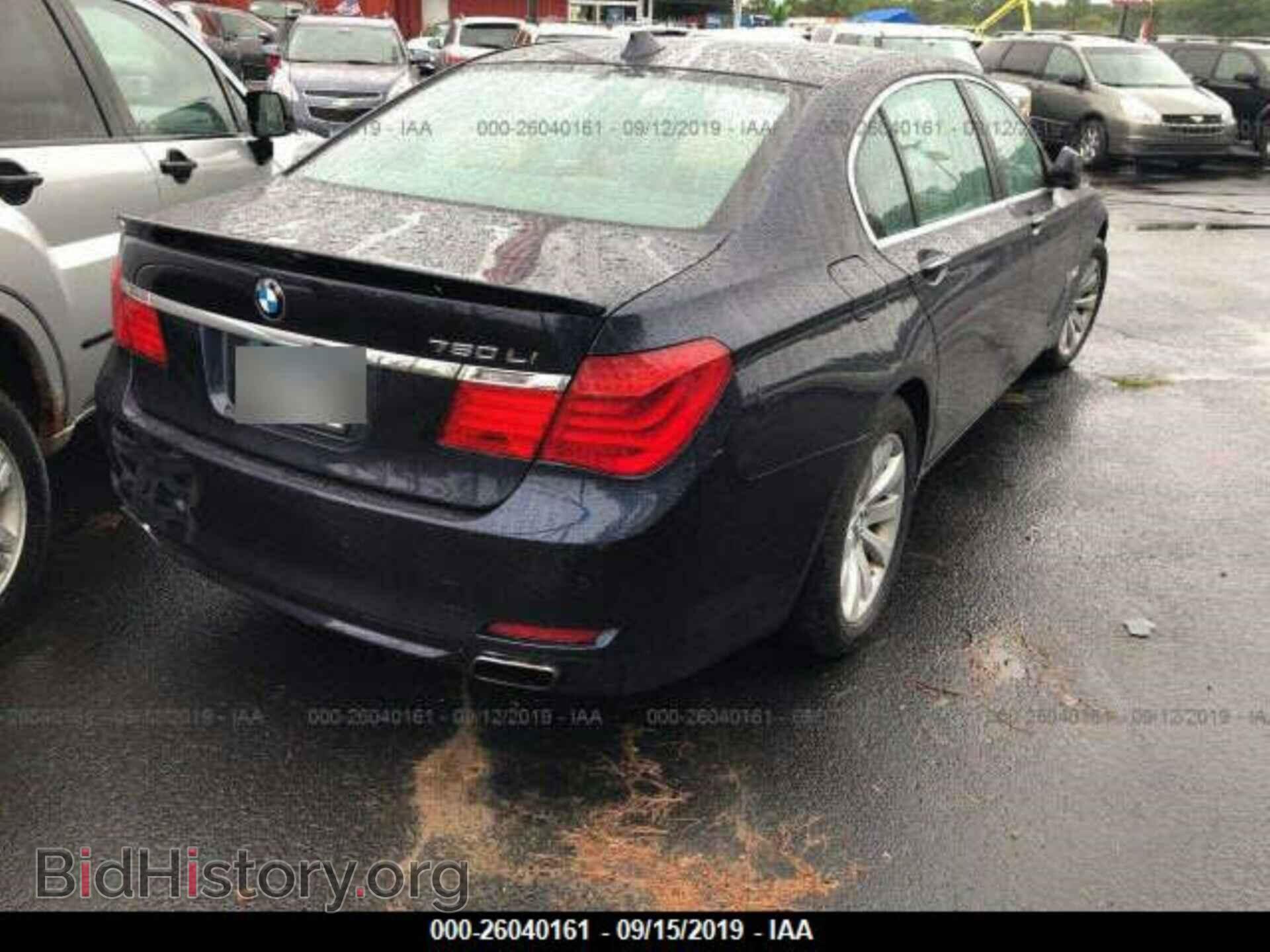 2011 BMW 750 - VIN: WBAKC8C52BC433291 - Фото 4