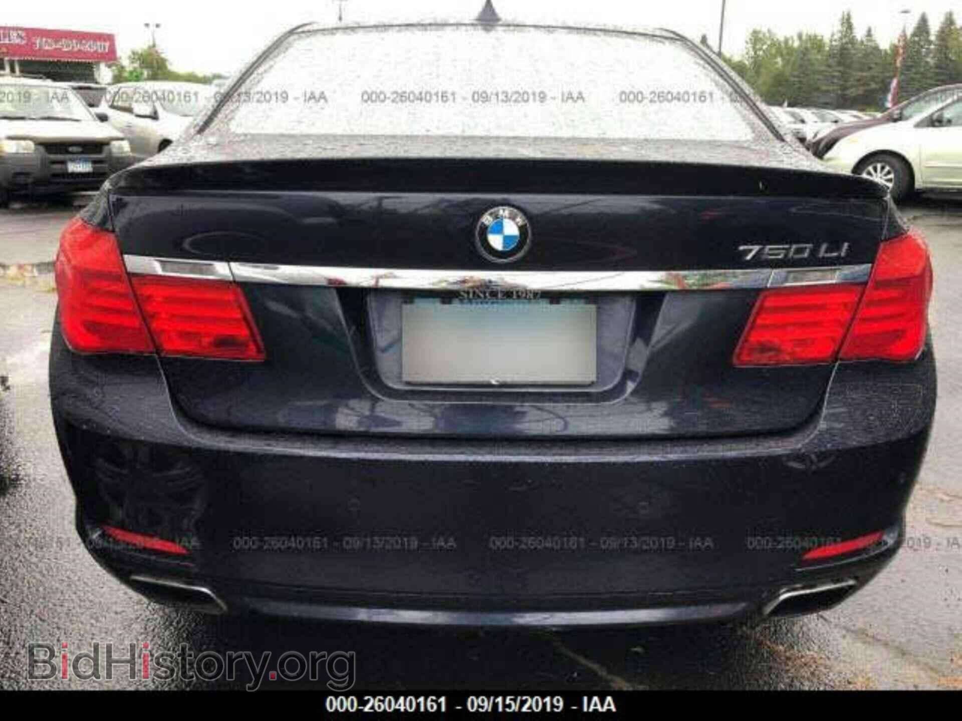 2011 BMW 750 - VIN: WBAKC8C52BC433291 - Фото 6