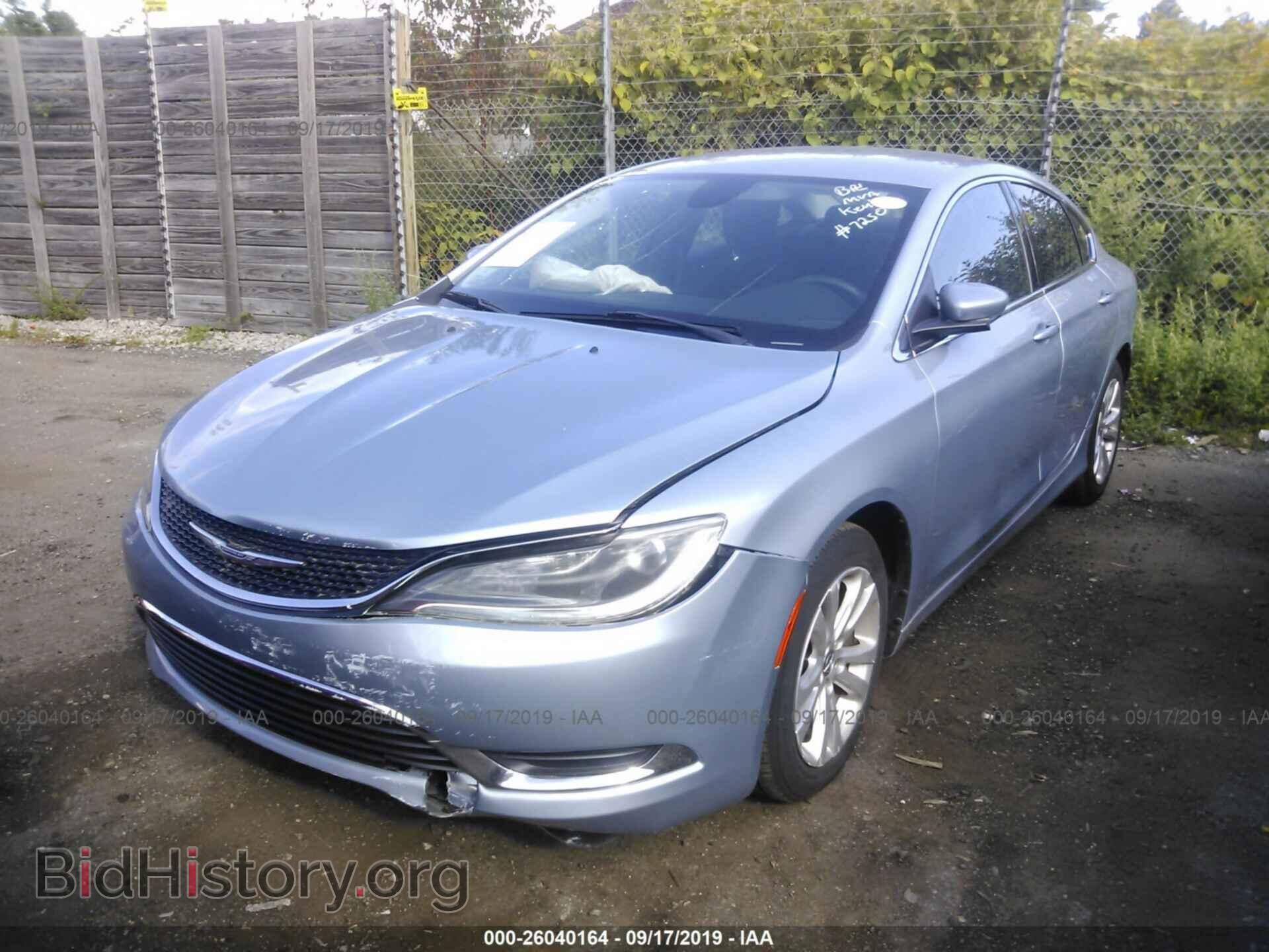2015 CHRYSLER 200 - VIN: 1C3CCCAB4FN759370 - Фото 2