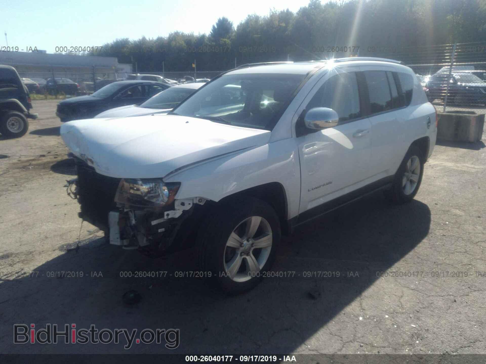 2014 JEEP COMPASS - VIN: 1C4NJDEB4ED904776 - Фото 2
