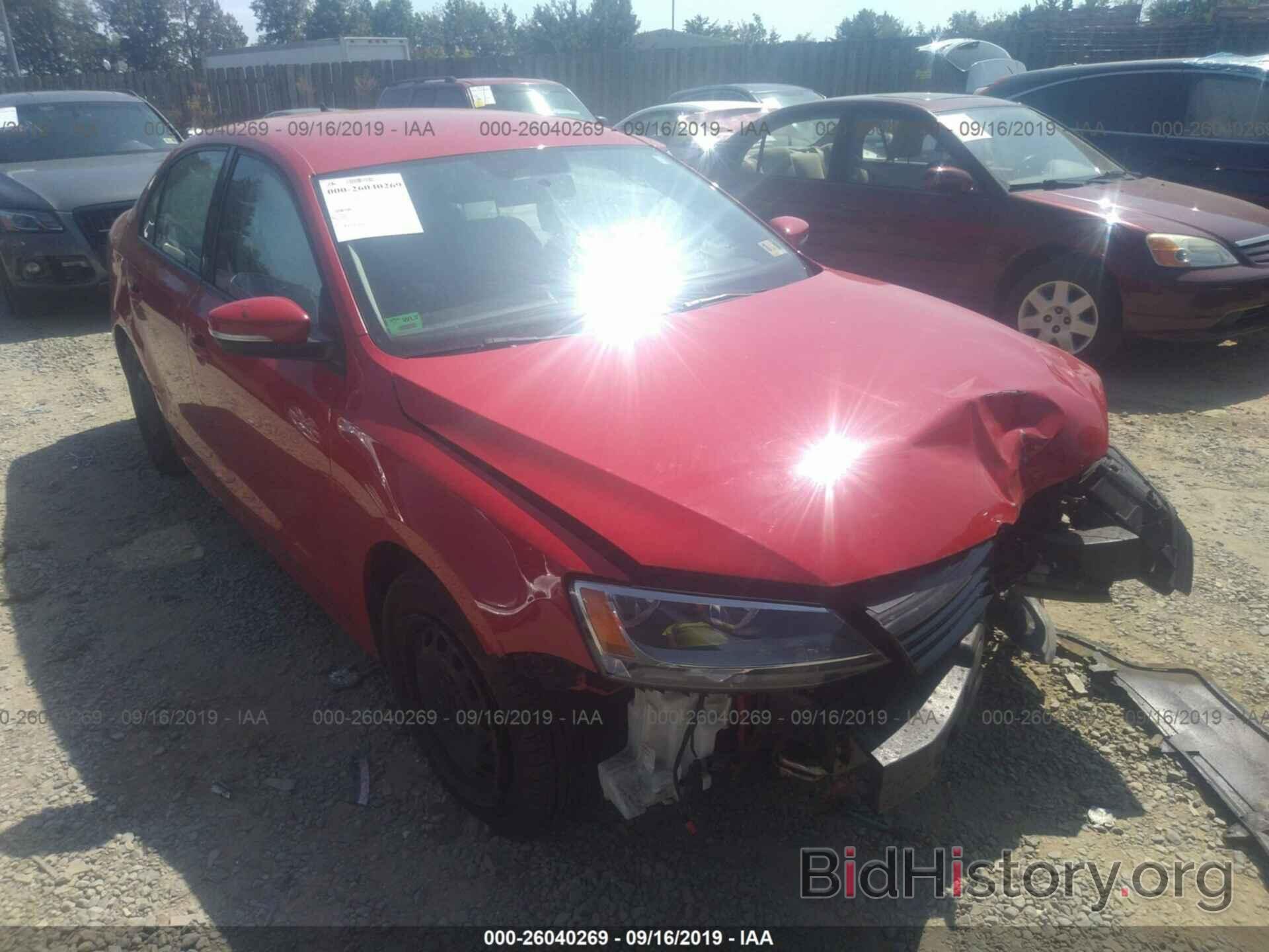 Photo 3VWD17AJ3EM370021 - VOLKSWAGEN JETTA 2014