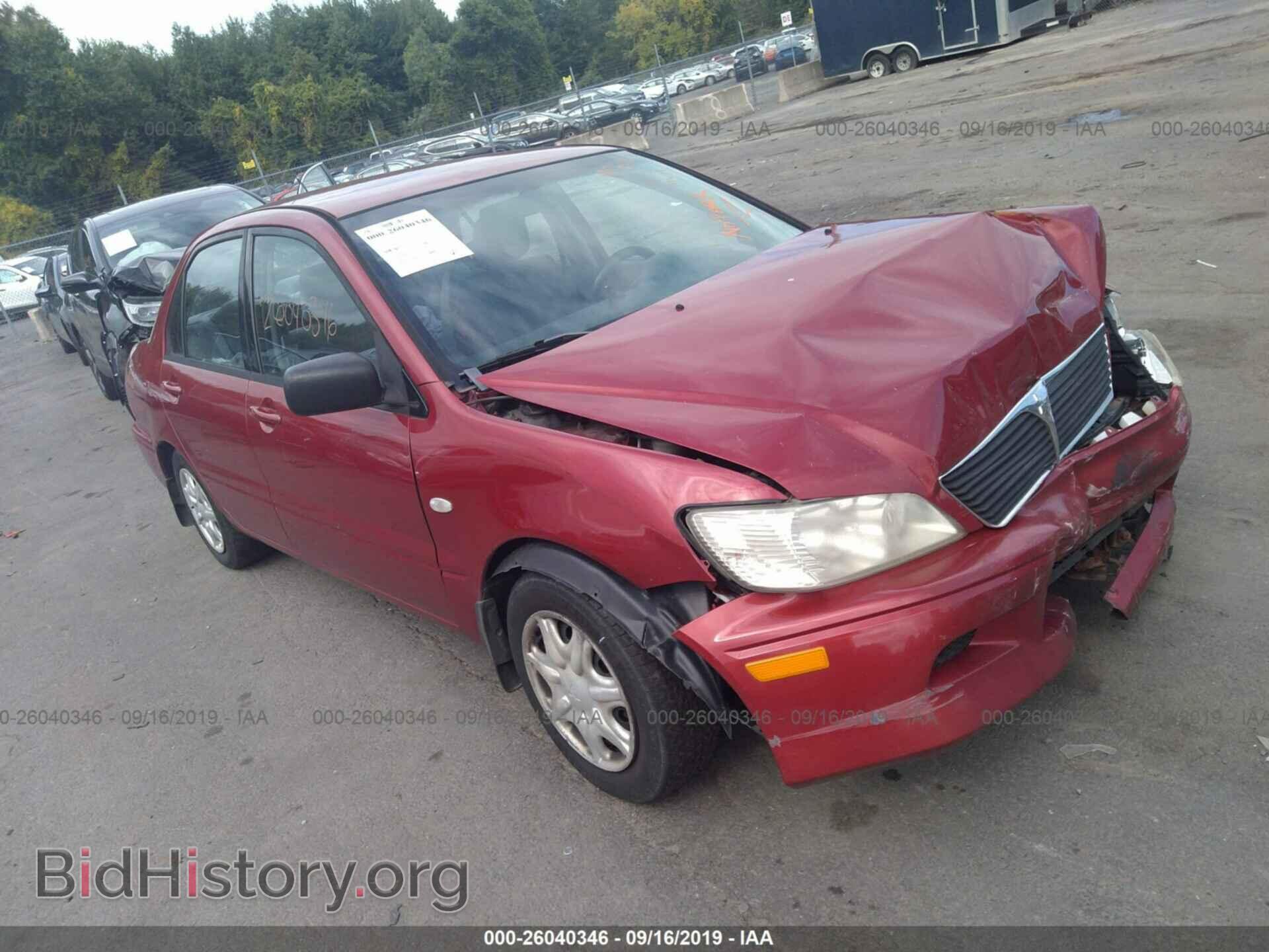 Photo JA3AJ26E22U019062 - MITSUBISHI LANCER 2002