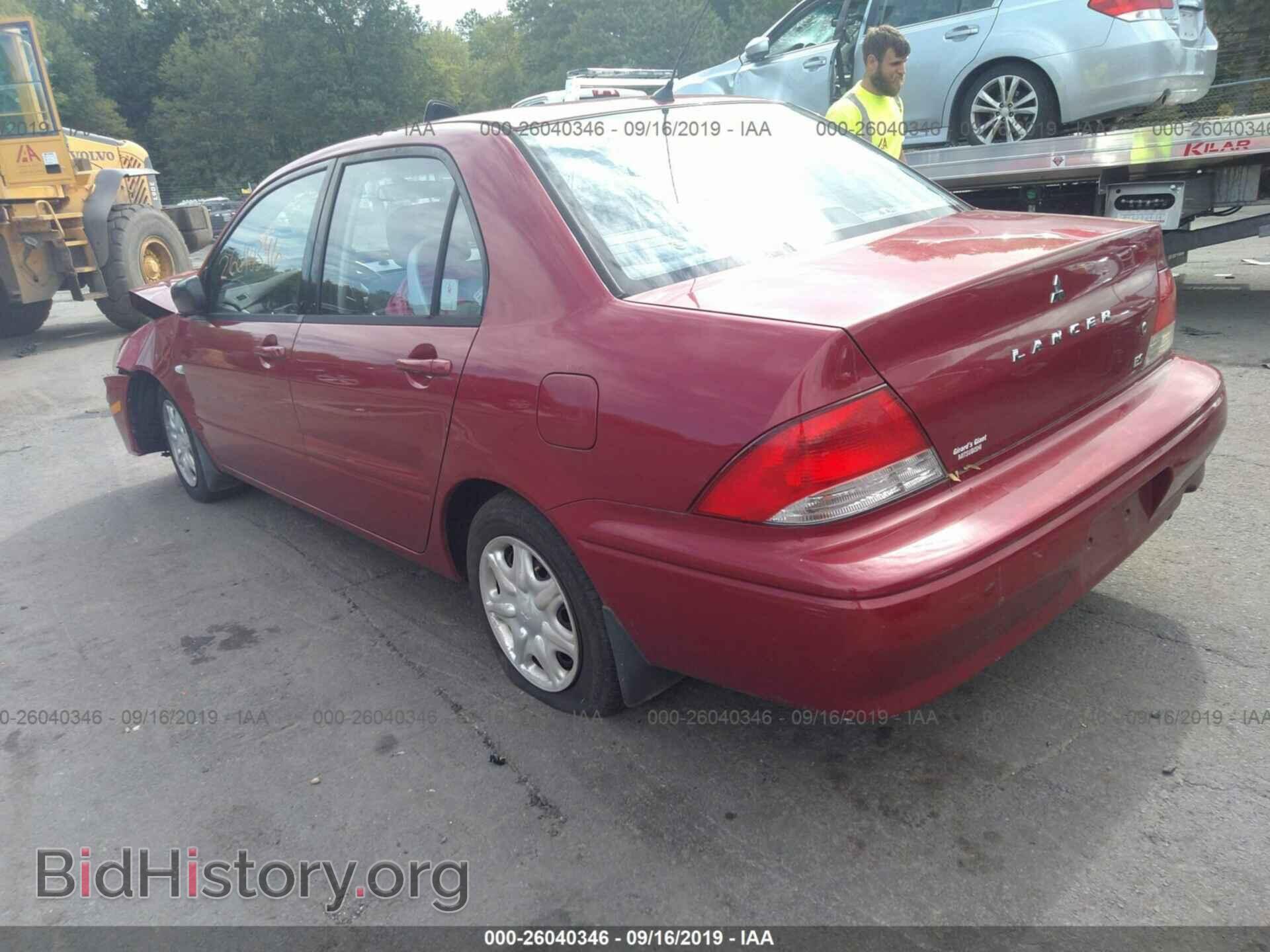 2002 MITSUBISHI LANCER - VIN: JA3AJ26E22U019062 - Photo 3