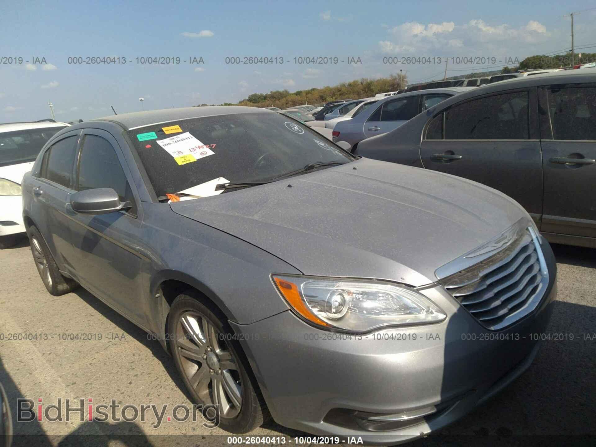 Фотография 1C3CCBBB4DN743496 - CHRYSLER 200 2013