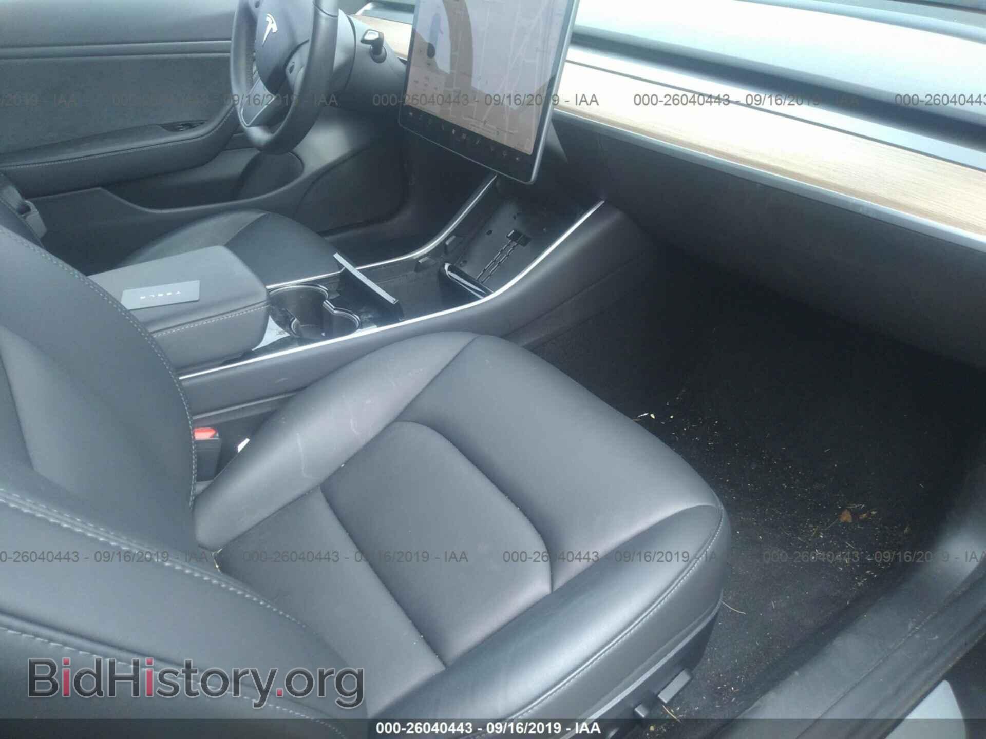 2019 TESLA MODEL 3 - VIN: 5YJ3E1EA9KF297909 - Фото 5