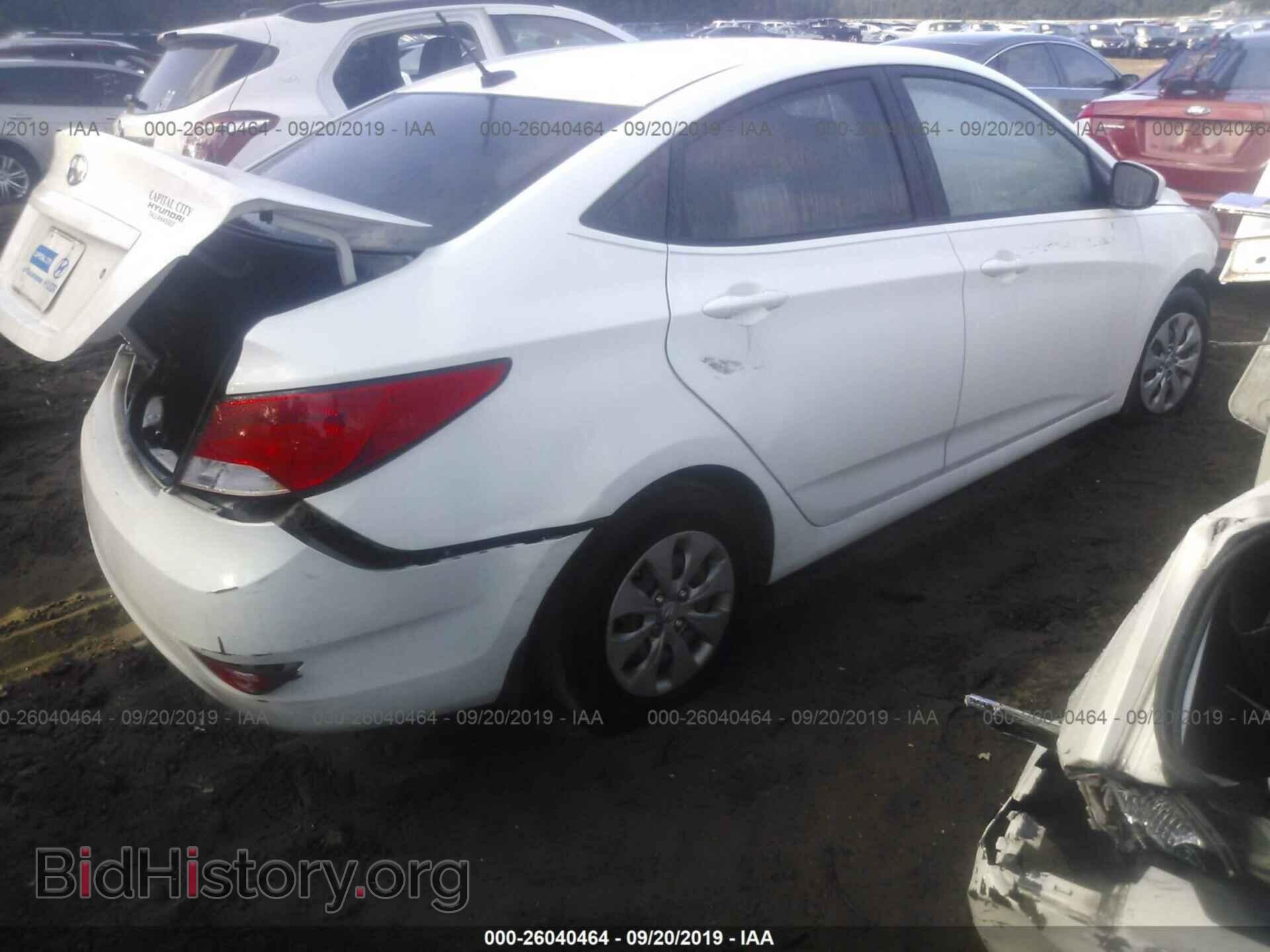 2015 HYUNDAI ACCENT - VIN: KMHCT4AE1FU866423 - Фото 4