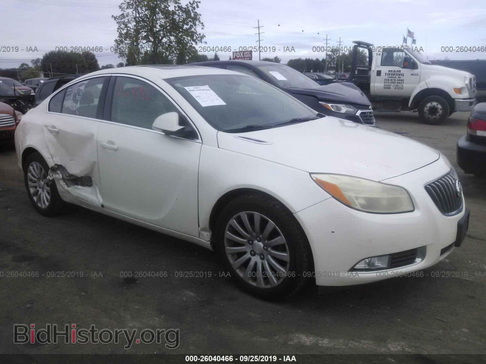 Фотография 2G4GR5EK1C9167632 - BUICK REGAL 2012