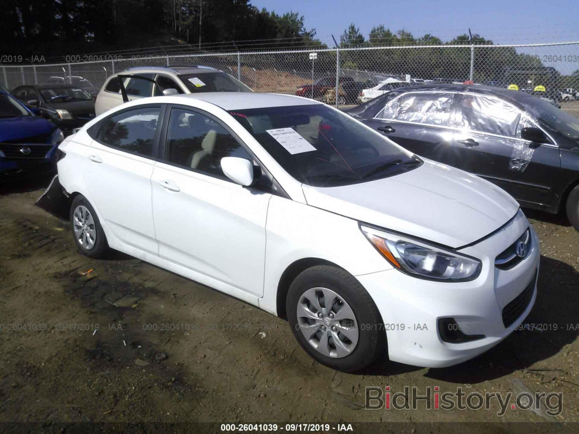 Photo KMHCT4AE3HU334058 - HYUNDAI ACCENT 2017