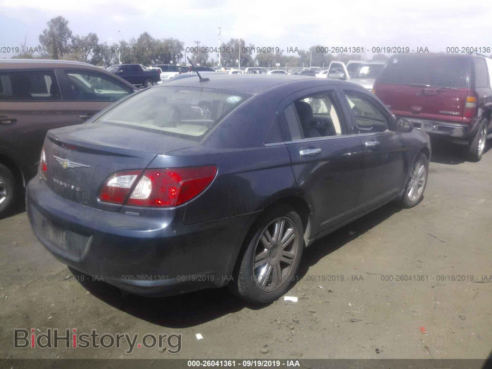 2007 CHRYSLER SEBRING - VIN: 1C3LC66M97N555709 - Фото 4