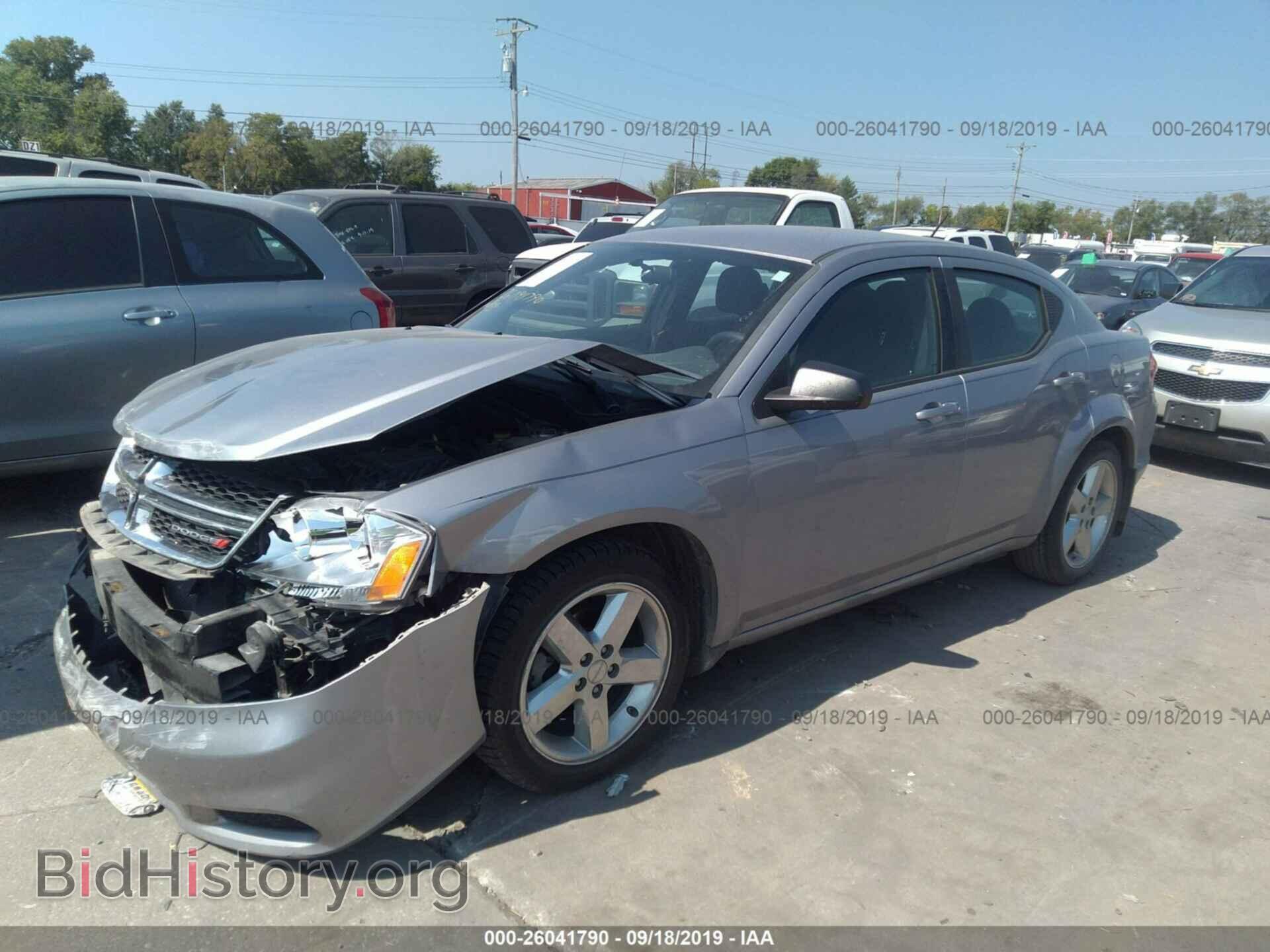 2014 DODGE AVENGER - VIN: 1C3CDZAB4EN180622 - Фото 2