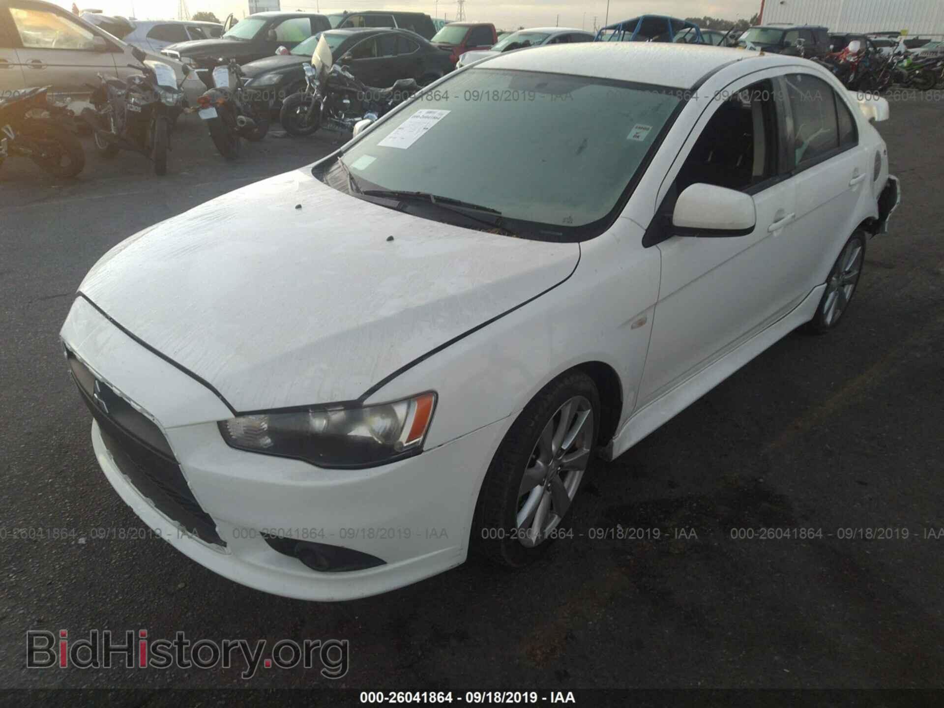 2013 MITSUBISHI LANCER - VIN: JA32U8FW0DU007616 - Фото 2