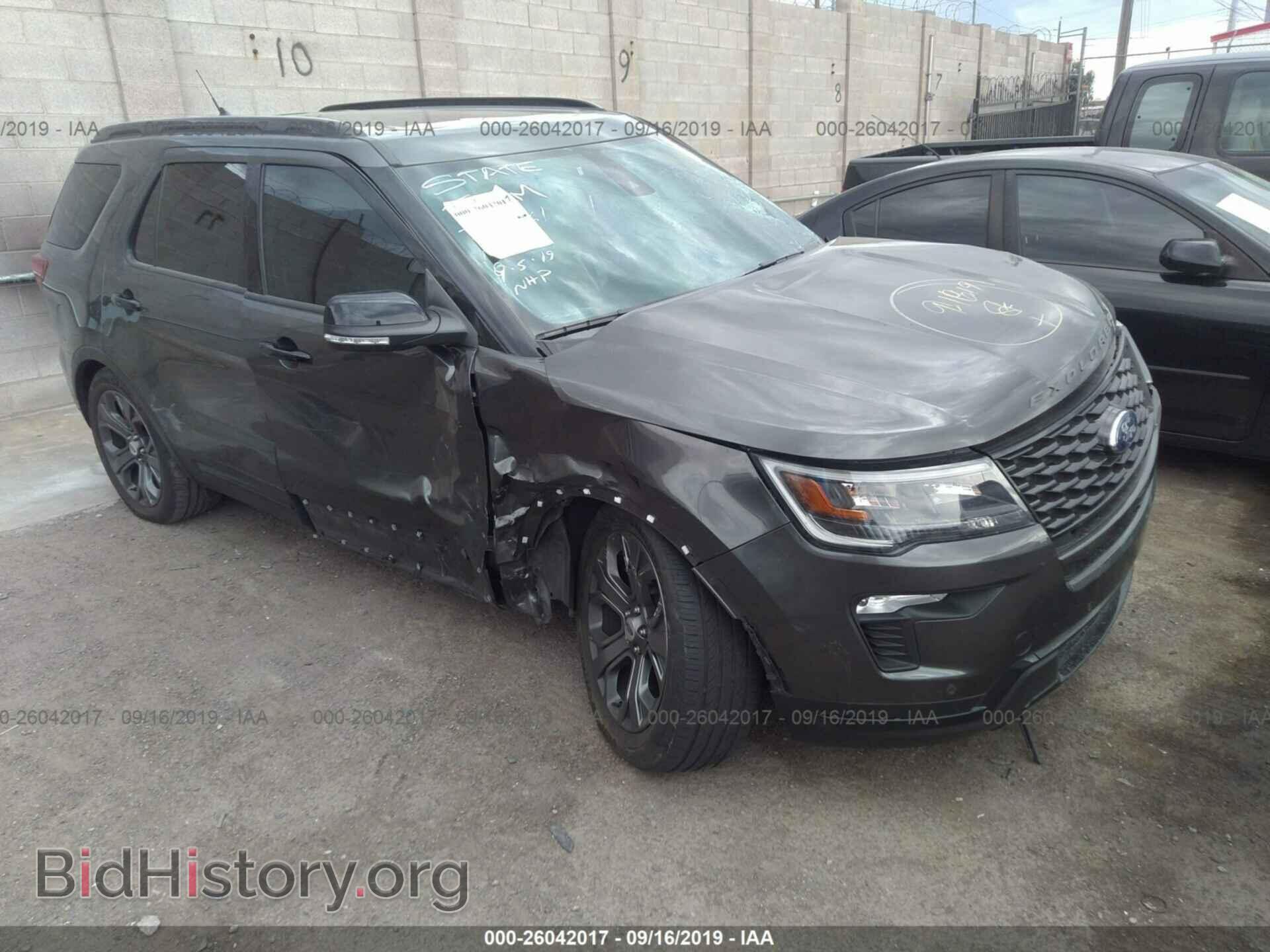 Фотография 1FM5K8GT6JGB09601 - FORD EXPLORER 2018
