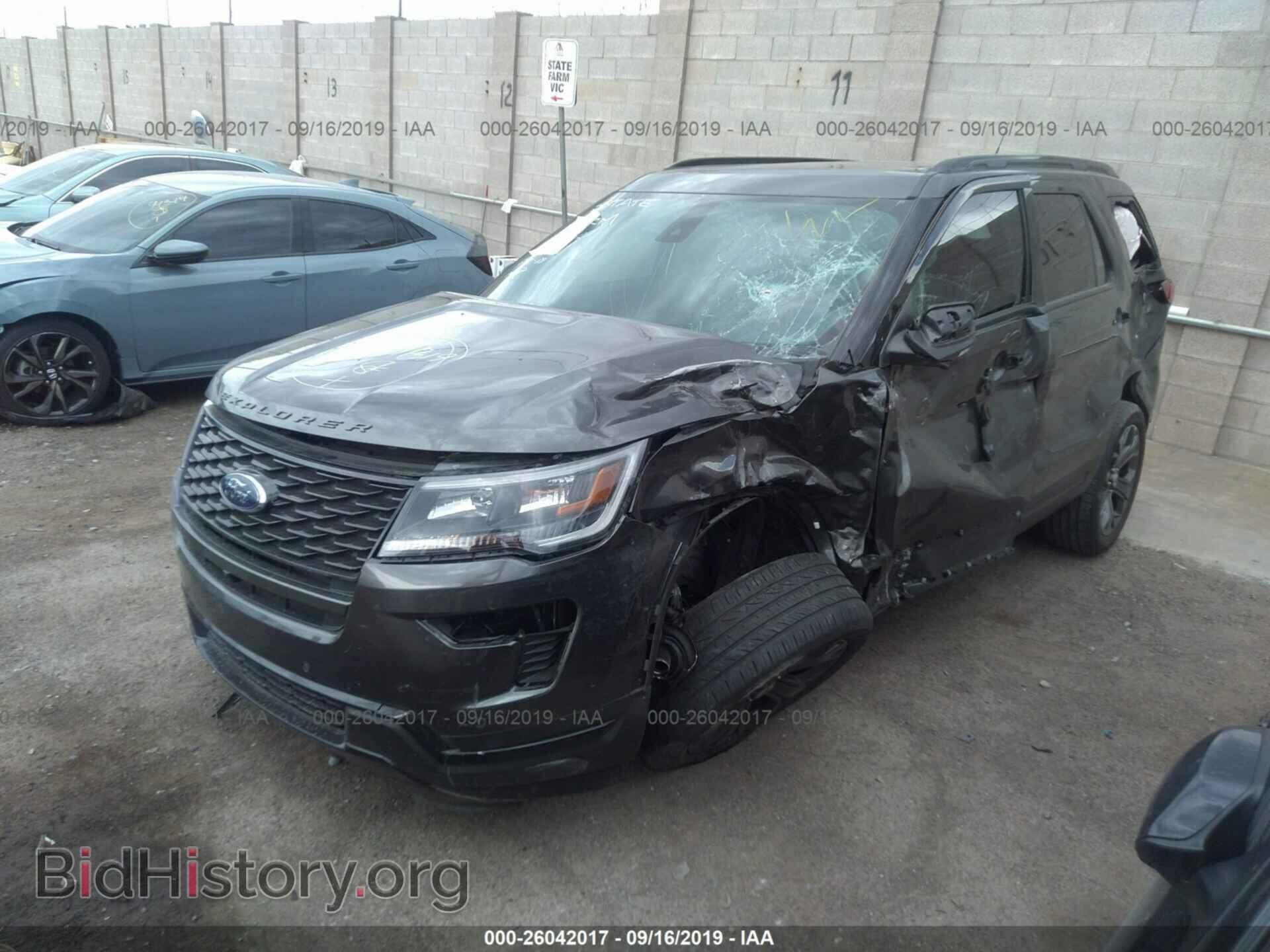 2018 FORD EXPLORER - VIN: 1FM5K8GT6JGB09601 - Фото 2