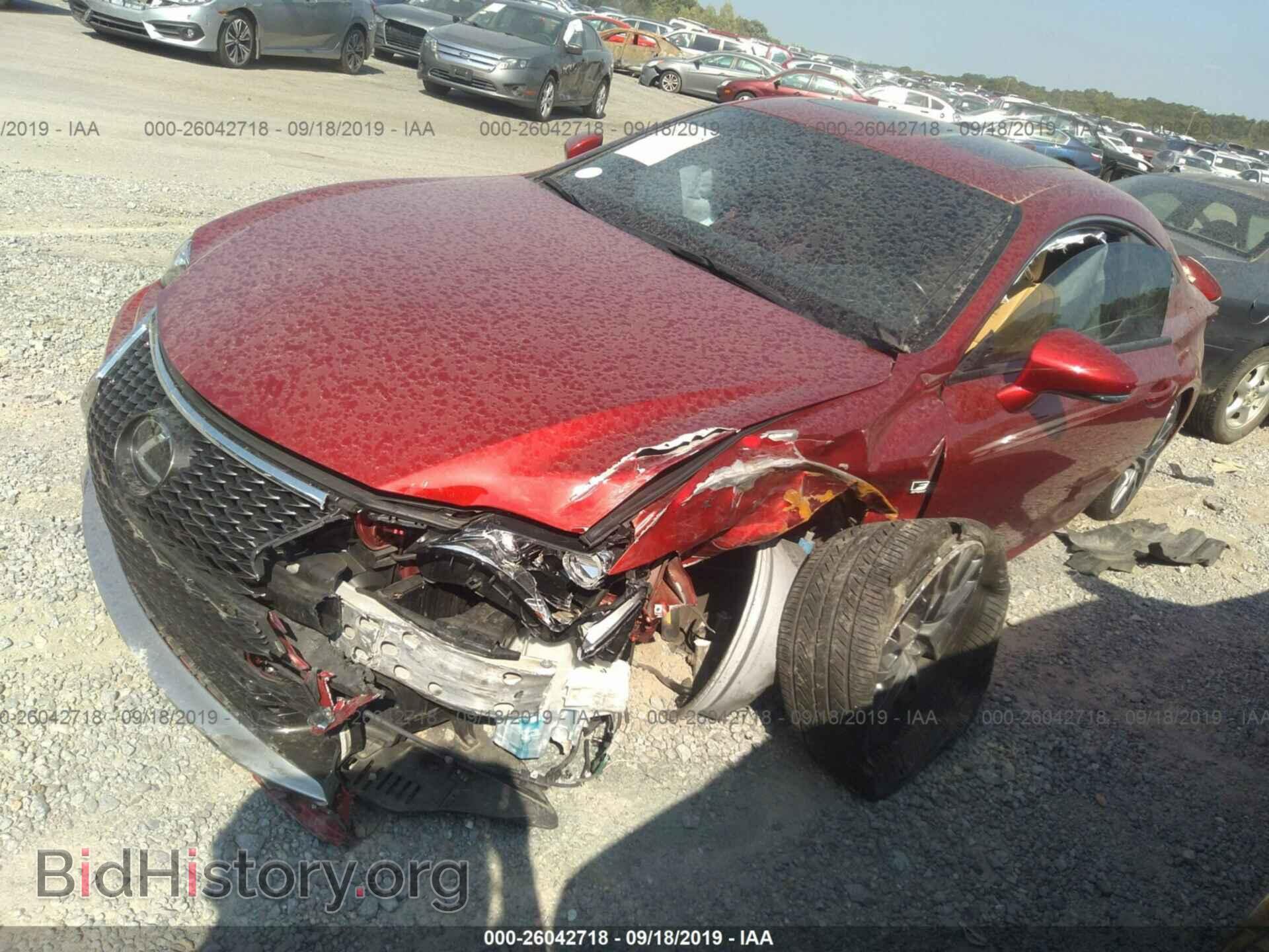 2015 LEXUS RC - VIN: JTHHE5BC7F5005327 - Фото 2