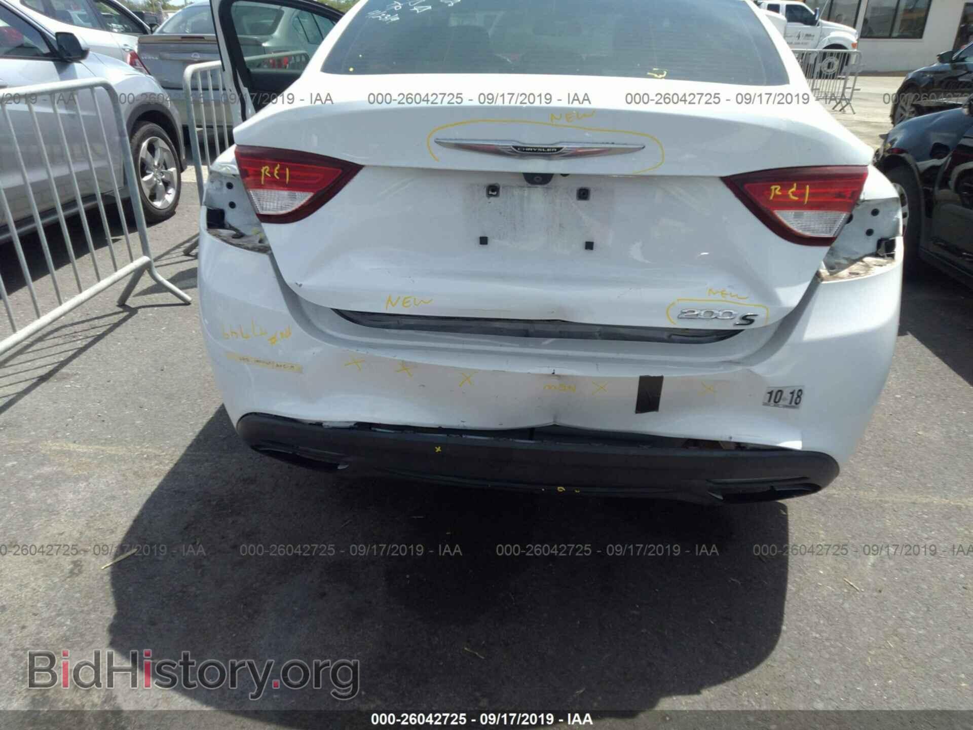 2015 CHRYSLER 200 - VIN: 1C3CCCBB1FN541983 - Photo 6