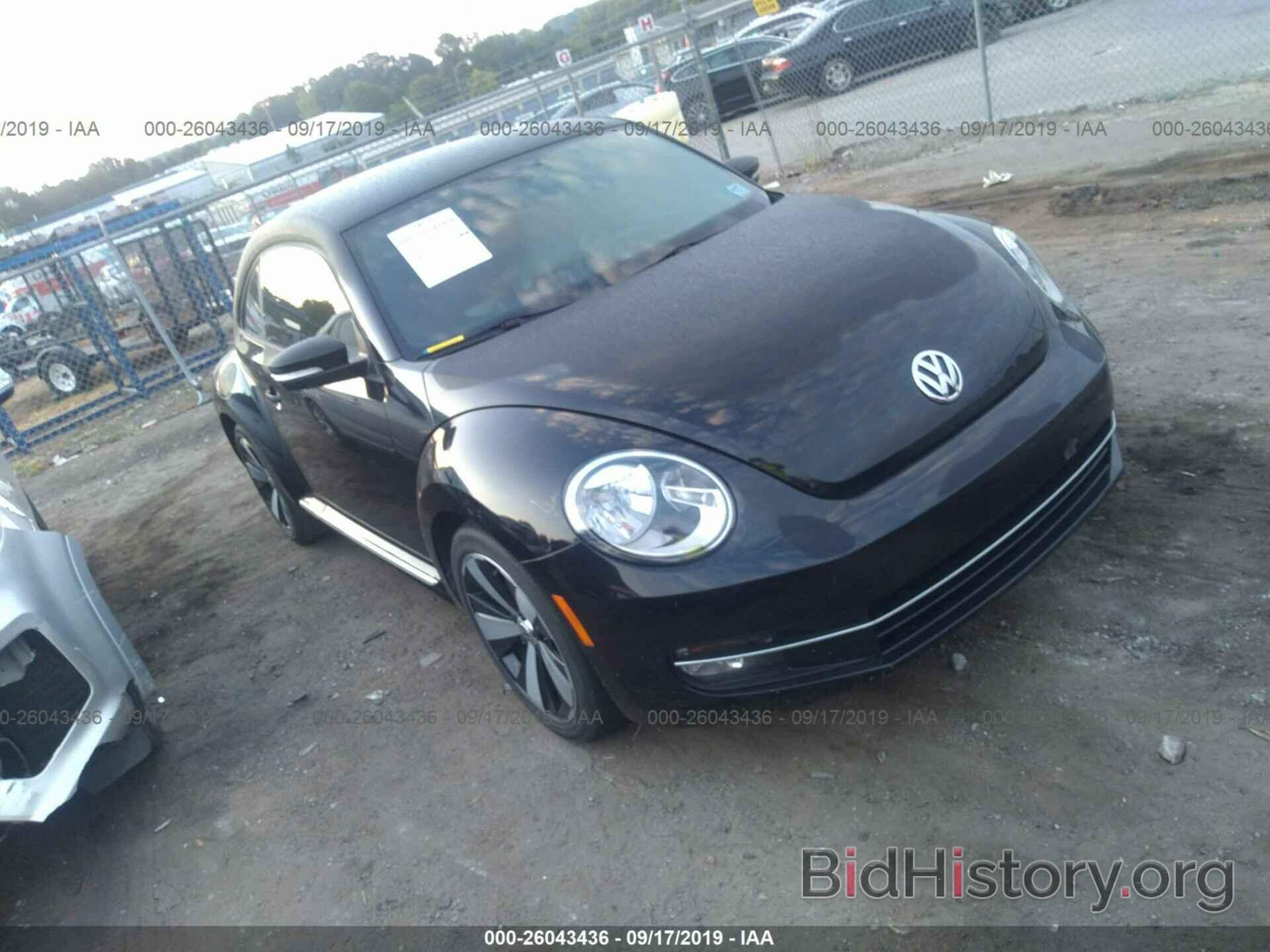 Photo 3VW4A7AT6CM636971 - VOLKSWAGEN BEETLE 2012