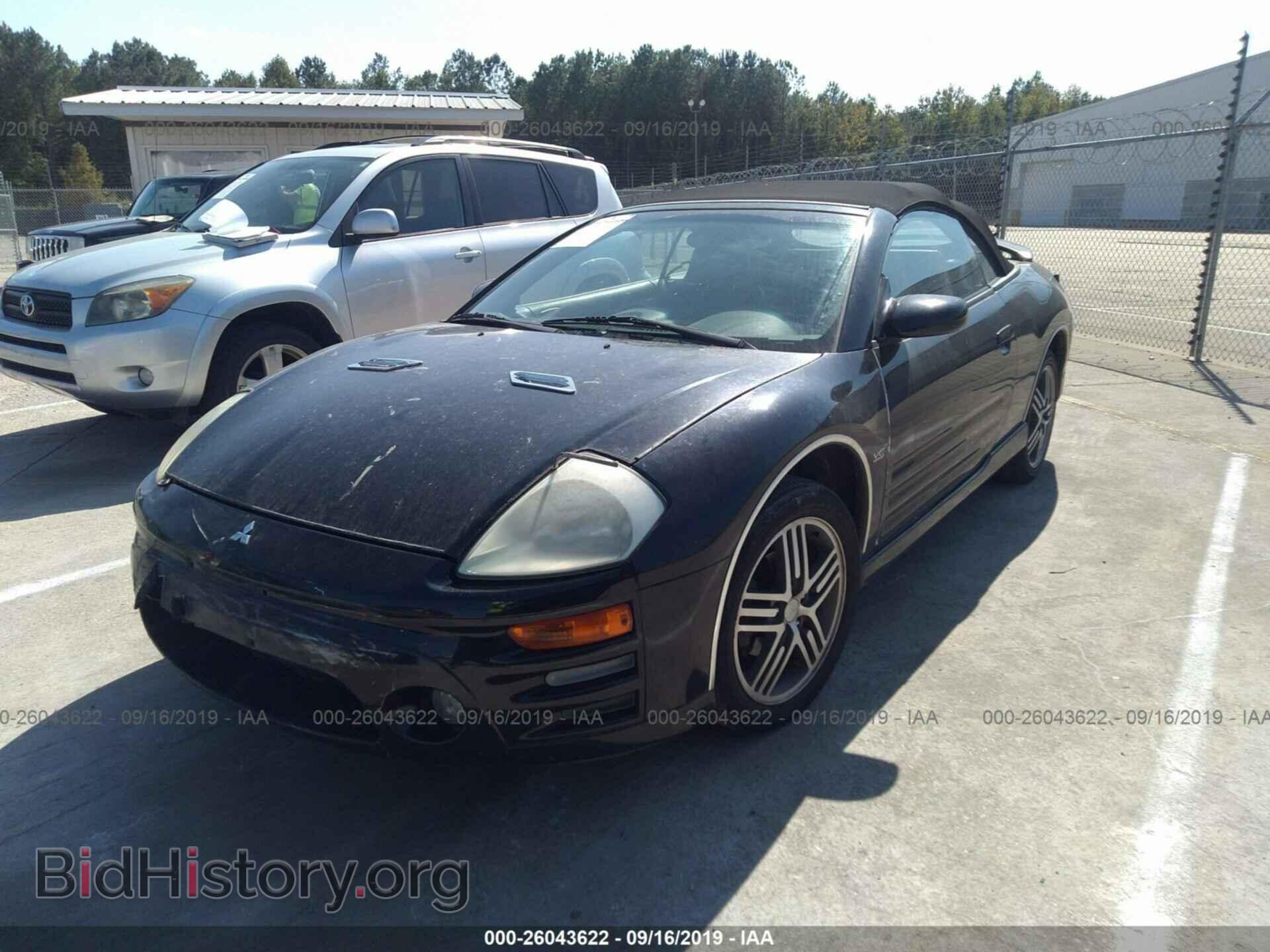 2003 MITSUBISHI ECLIPSE - VIN: 4A3AE75H33E016680 - Photo 2