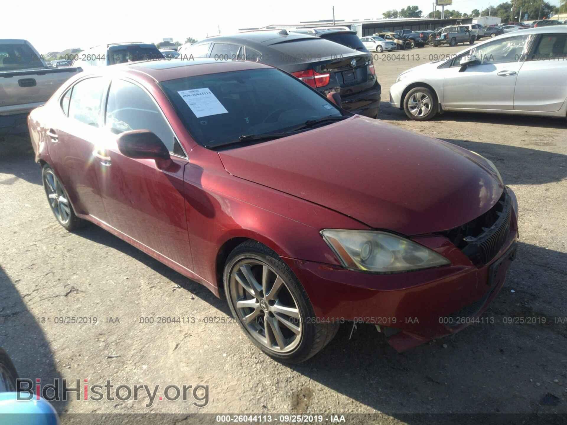 Photo JTHBE262072009695 - LEXUS IS 2007