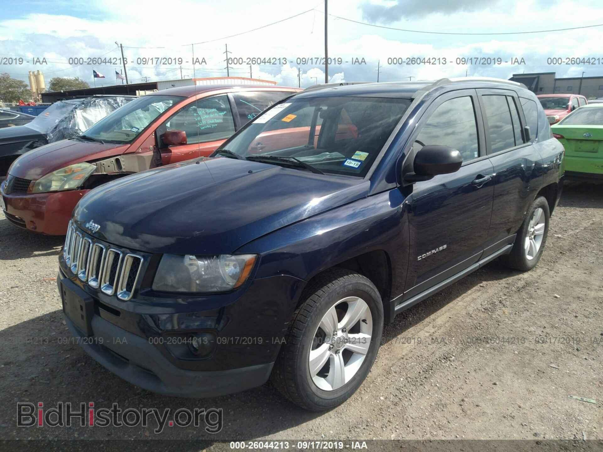 2014 JEEP COMPASS - VIN: 1C4NJDBBXED673919 - Photo 2