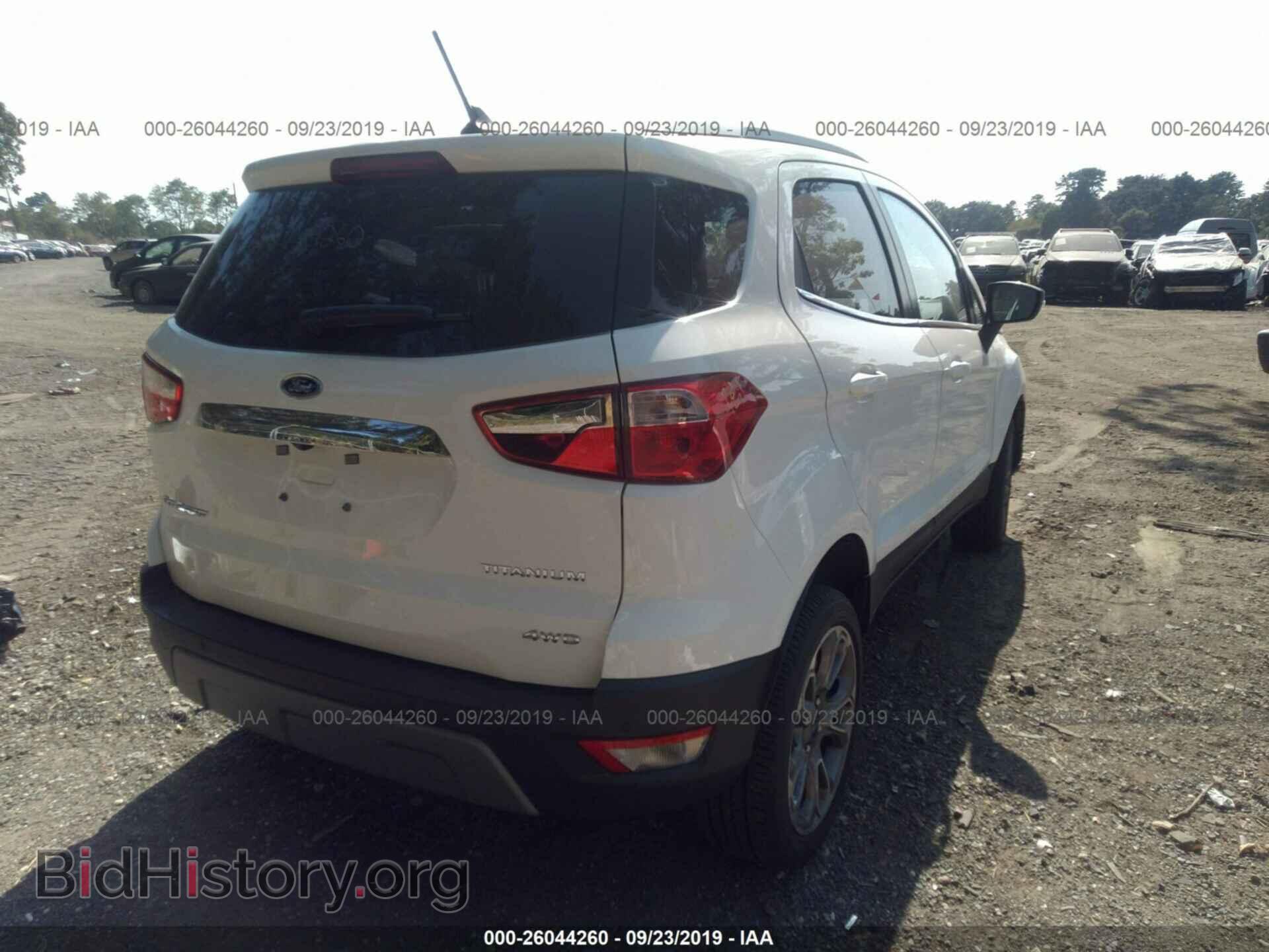 2019 FORD ECOSPORT - VIN: MAJ6S3KL0KC264436 - Photo 4