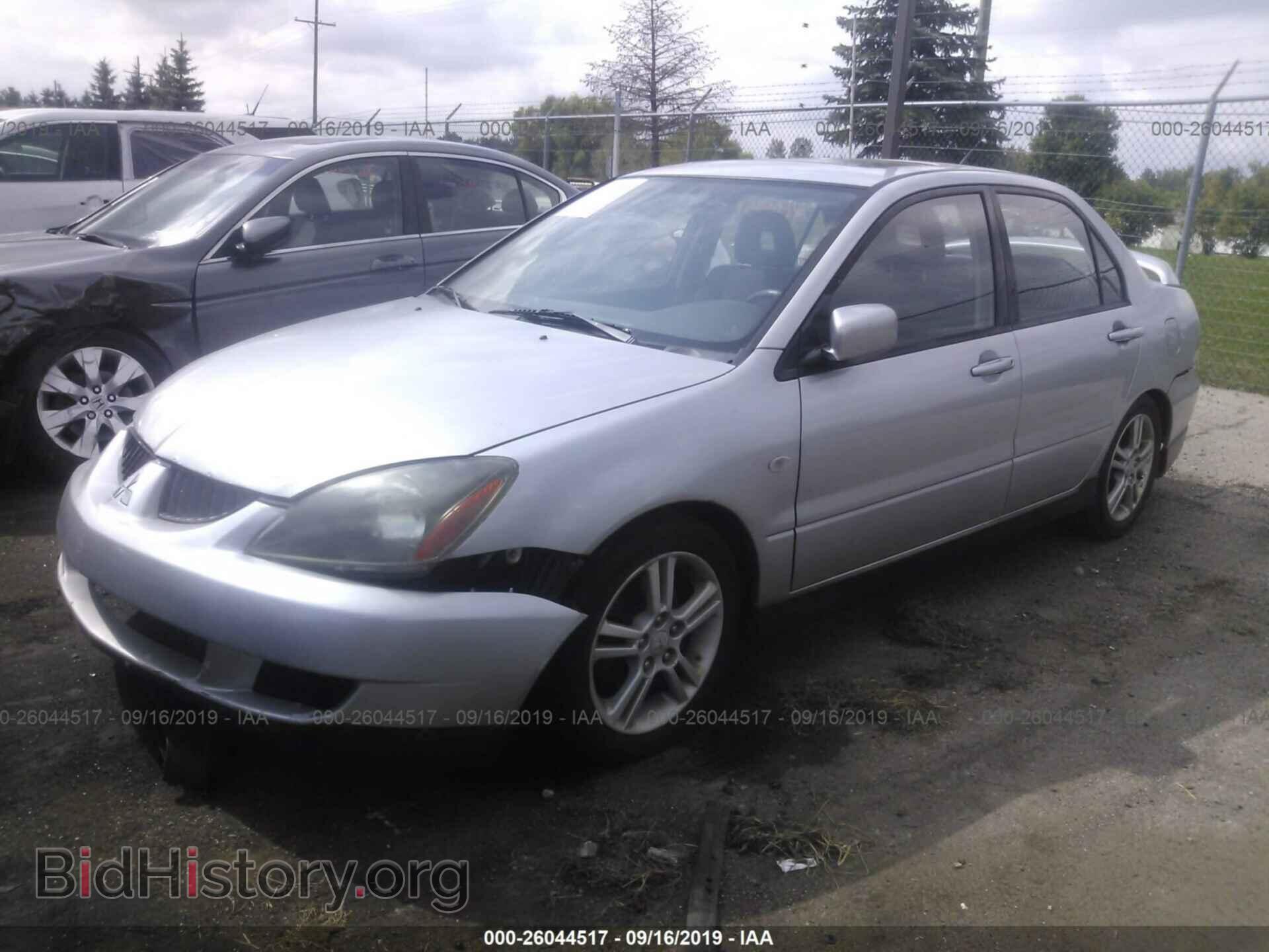 2004 MITSUBISHI LANCER - VIN: JA3AJ66FX4U027526 - Фото 2