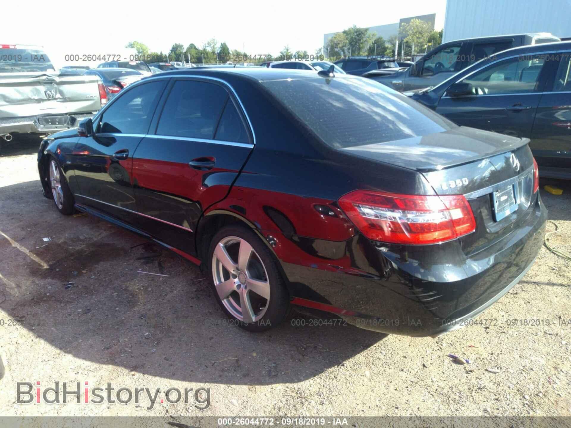 2012 MERCEDES-BENZ E - VIN: WDDHF5KB6CA594255 - Фото 3
