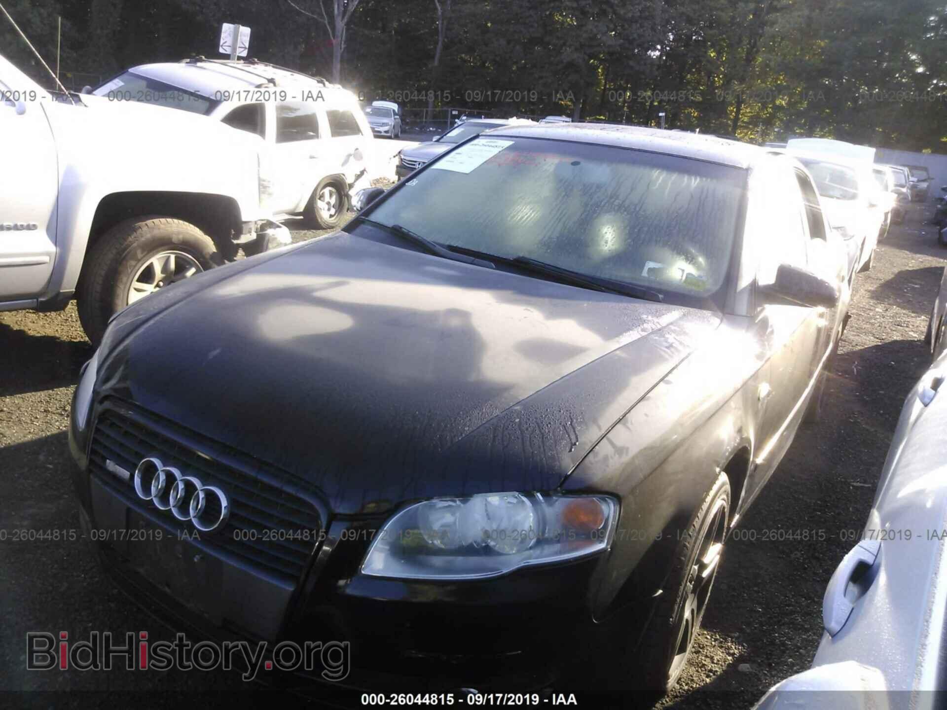 2007 AUDI A4 - VIN: WAUDF78E77A234663 - Фото 2