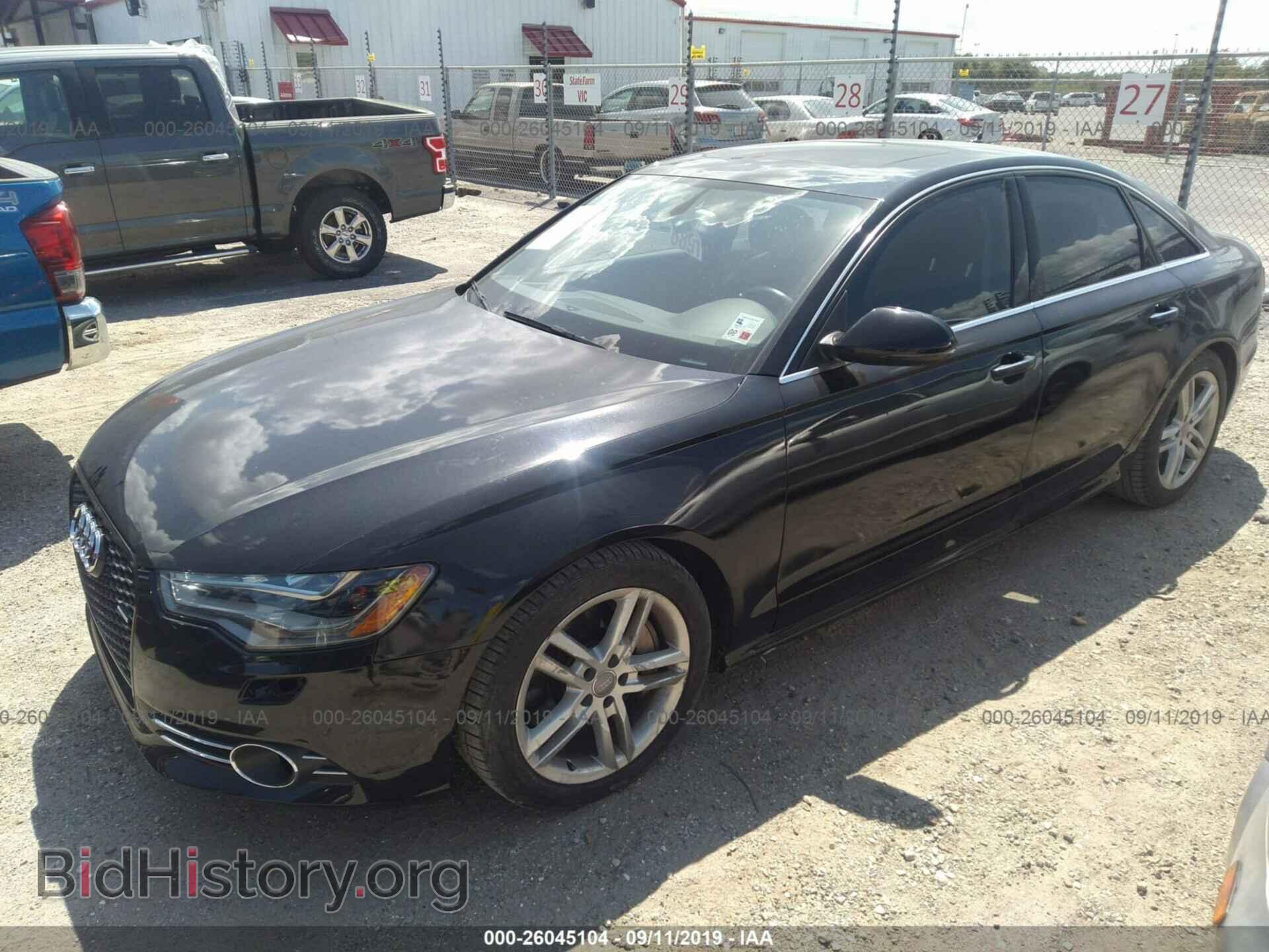 2012 AUDI A6 - VIN: WAUBGAFCXCN012592 - Photo 2