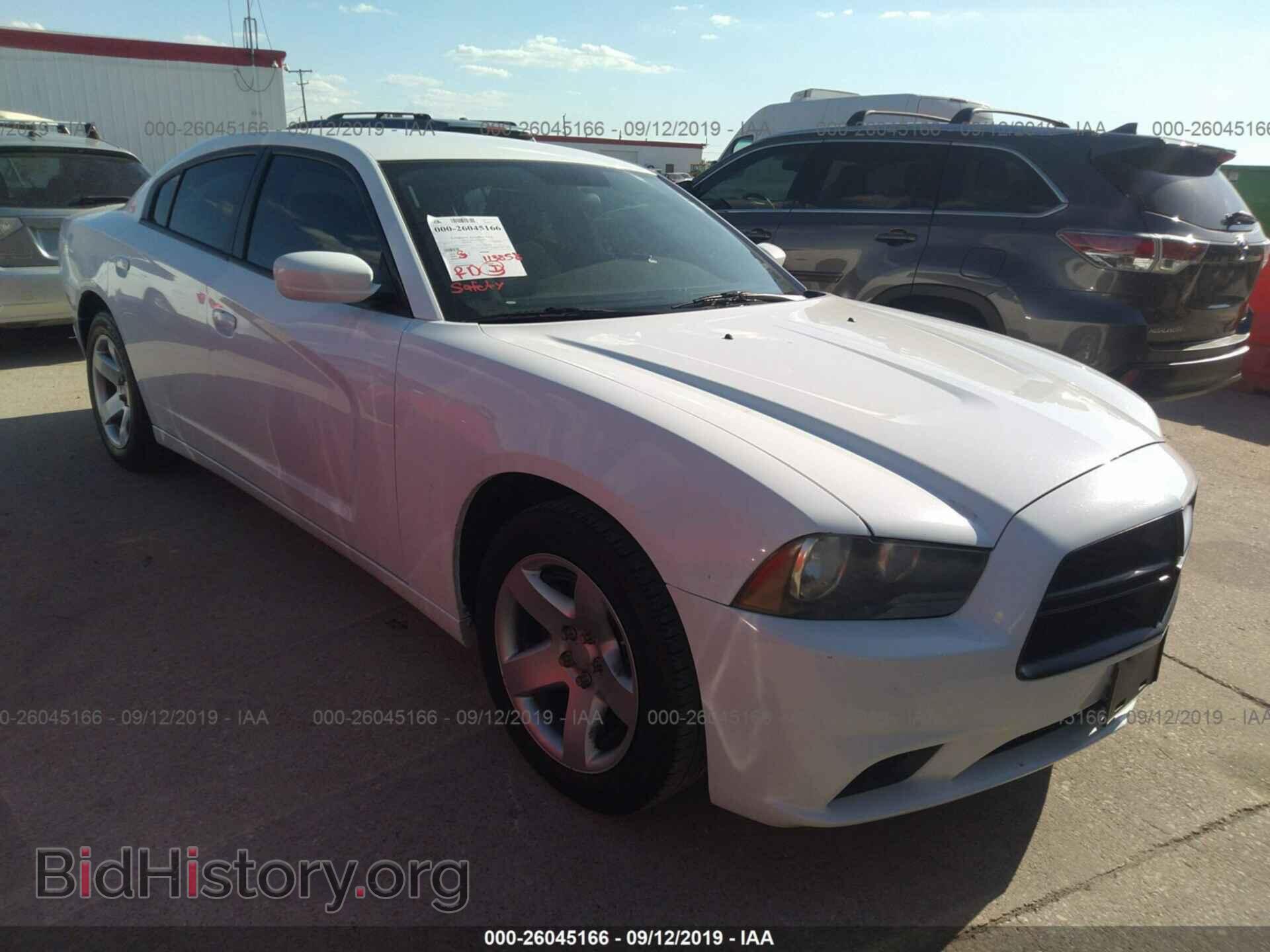 Фотография 2C3CDXAT6CH226776 - DODGE CHARGER 2012