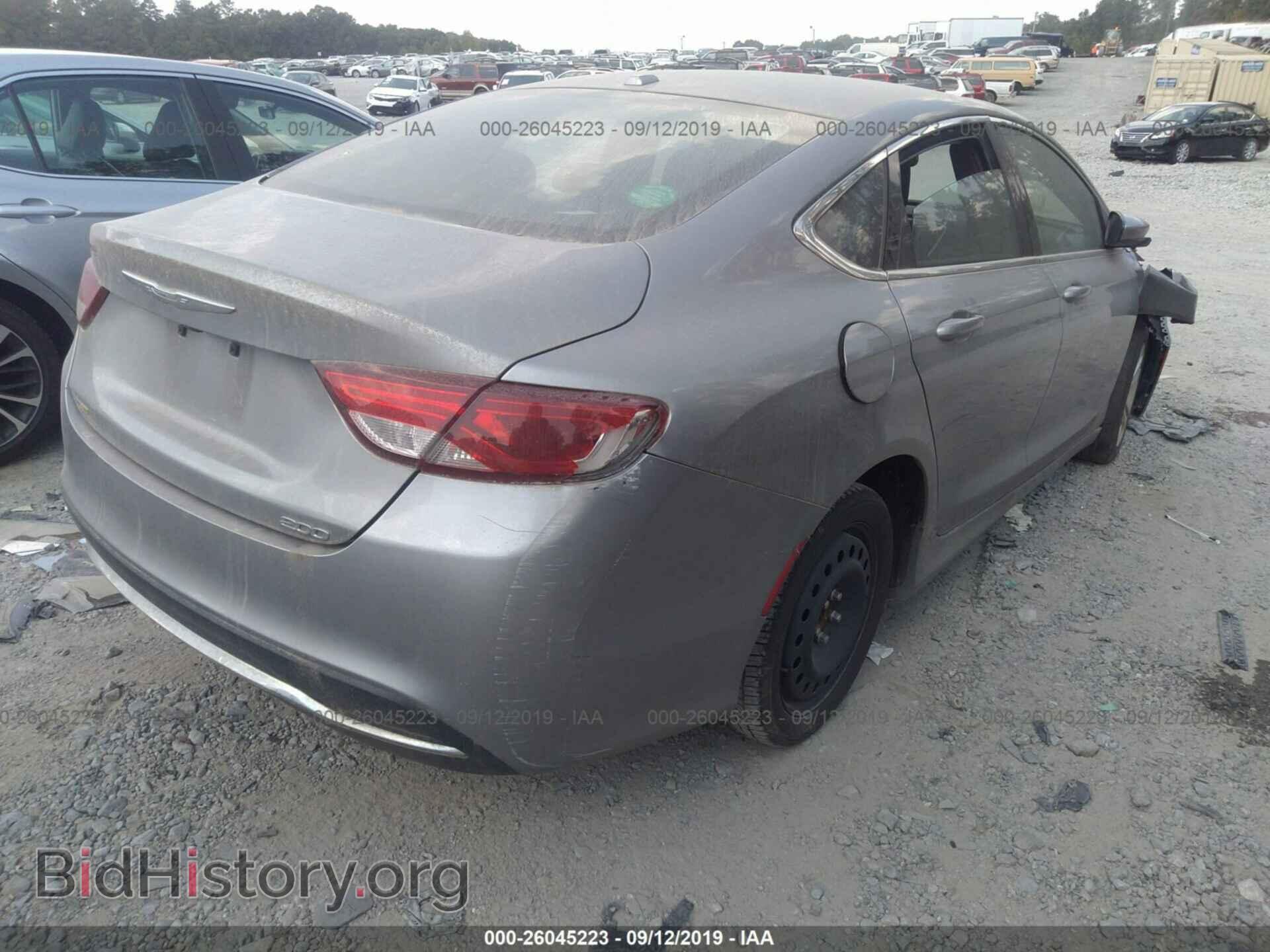 2016 CHRYSLER 200 - VIN: 1C3CCCAB9GN106020 - Photo 4