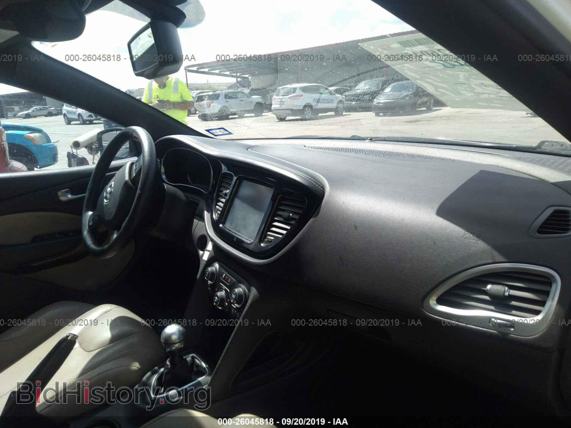 2013 DODGE DART - VIN: 1C3CDFCH3DD339814 - Фото 5