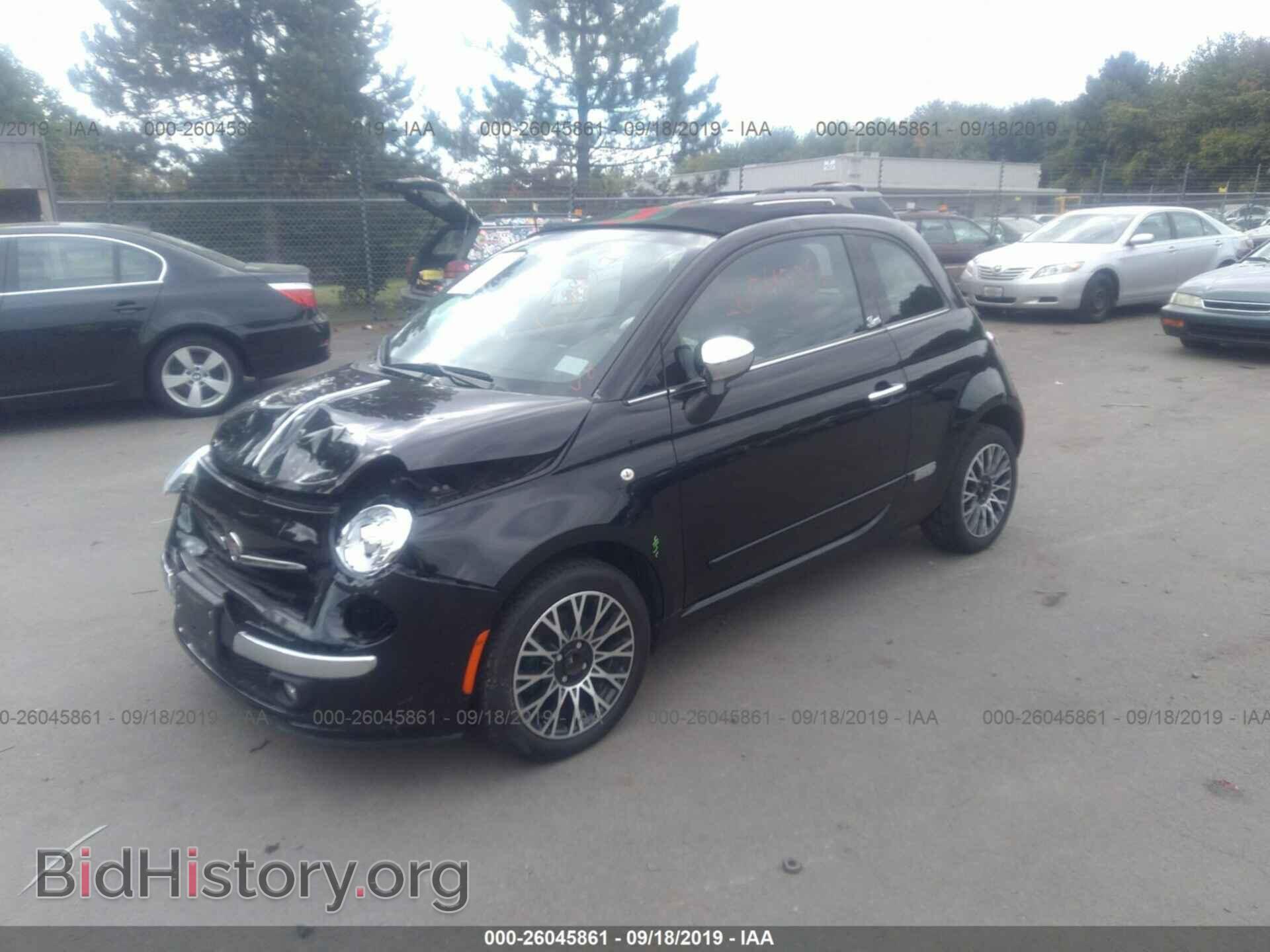 2012 FIAT 500 - VIN: 3C3CFFER4CT296089 - Фото 2