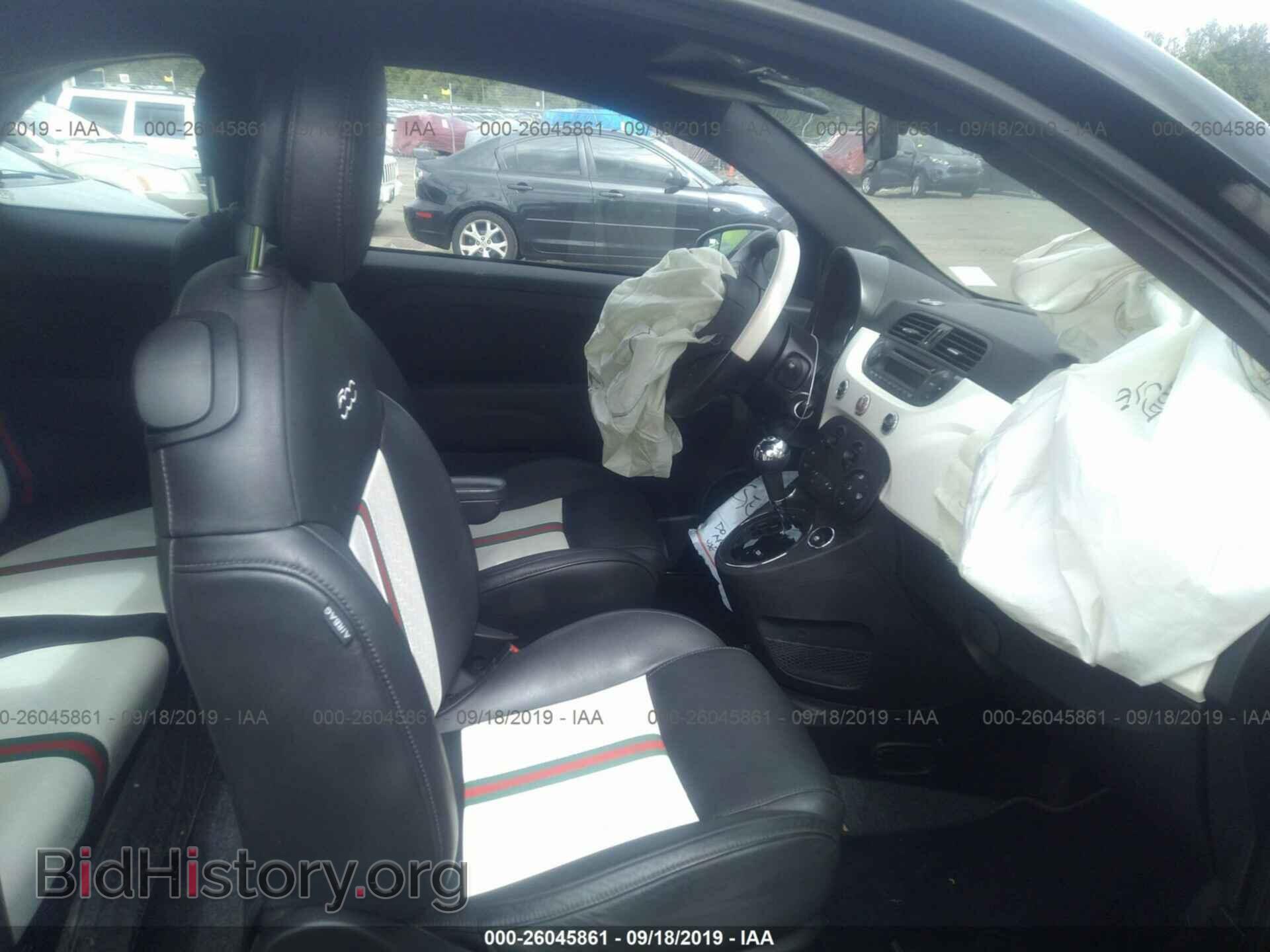 2012 FIAT 500 - VIN: 3C3CFFER4CT296089 - Фото 5