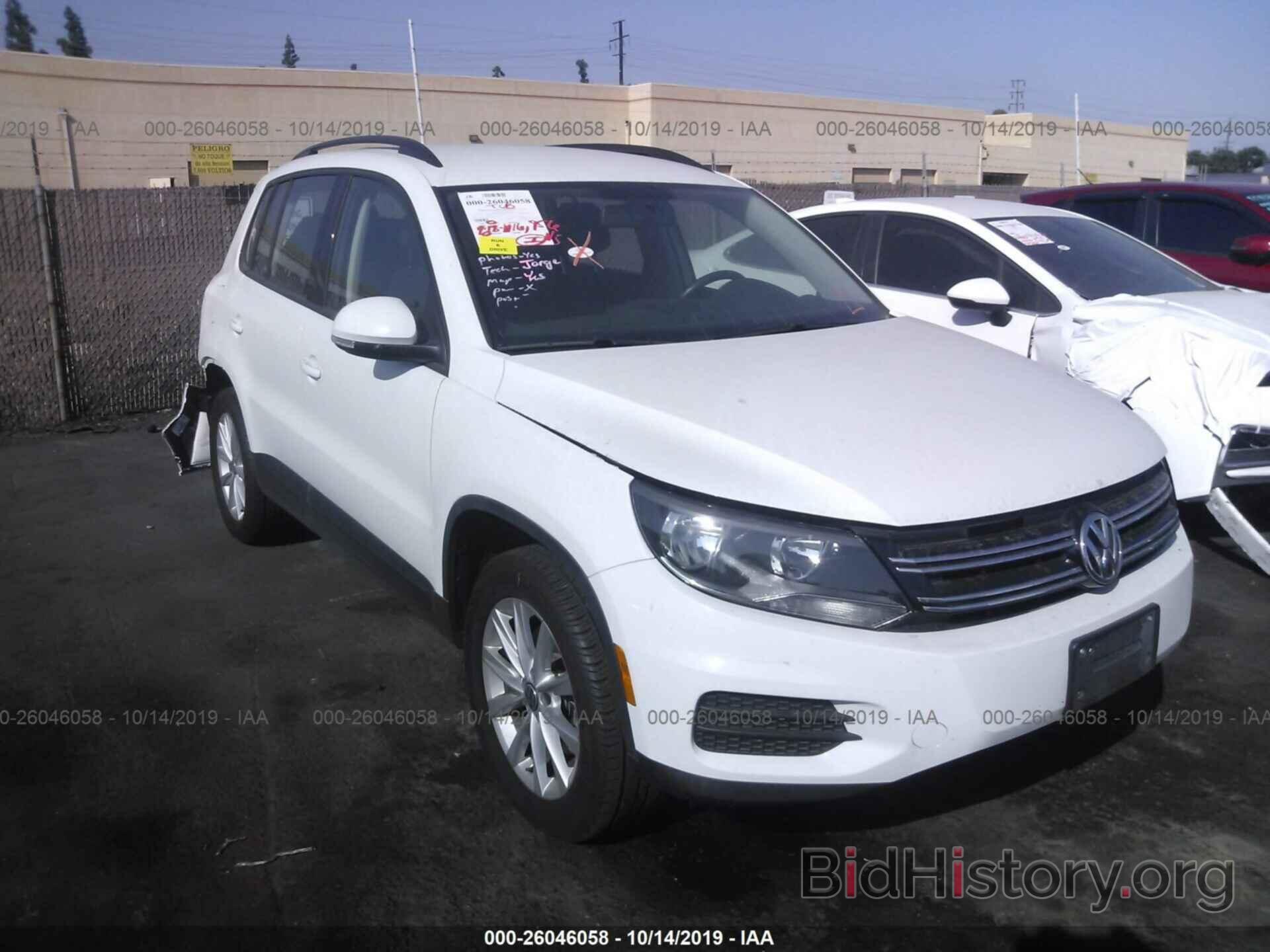 Photo WVGAV7AXXHK044528 - VOLKSWAGEN TIGUAN 2017