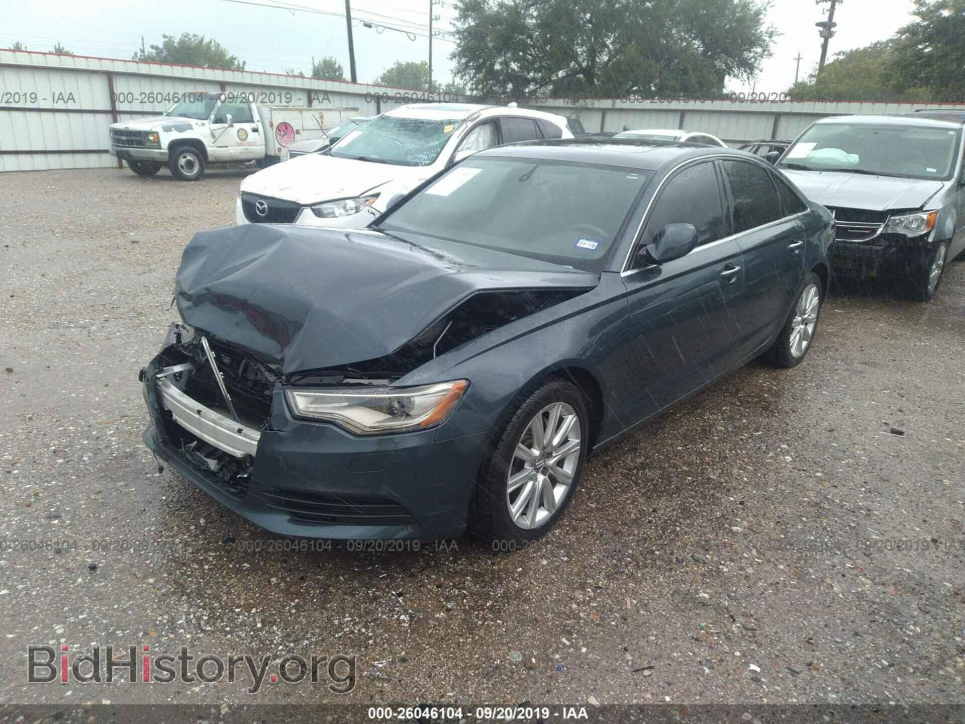2013 AUDI A6 - VIN: WAUGFAFC7DN041879 - Photo 2